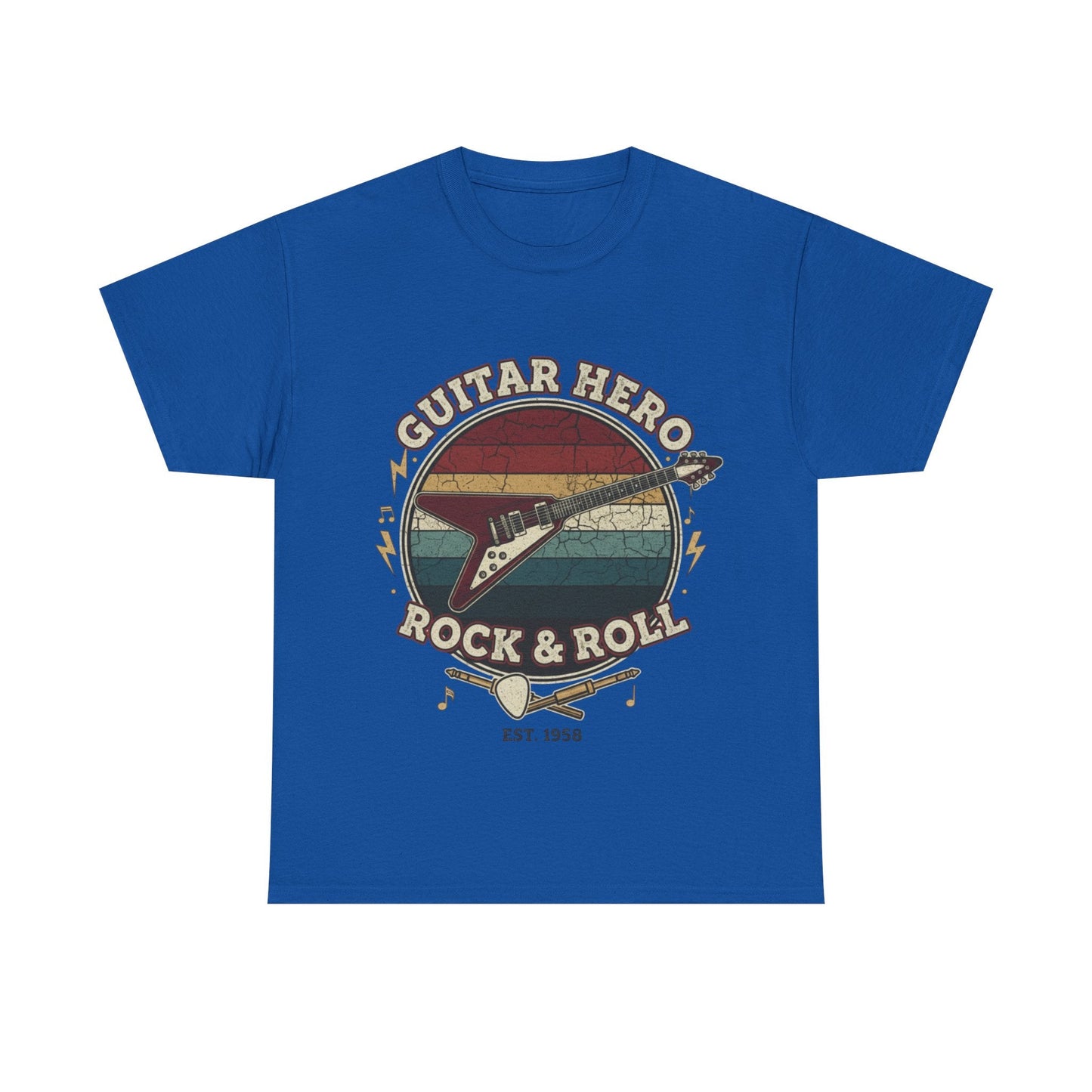 Guitar Hero T-Shirt | Rock and Roll Band Tee | Electric Guitar Graphic Shirt | Music Lover Gift - That Should Be on a T-Shirt