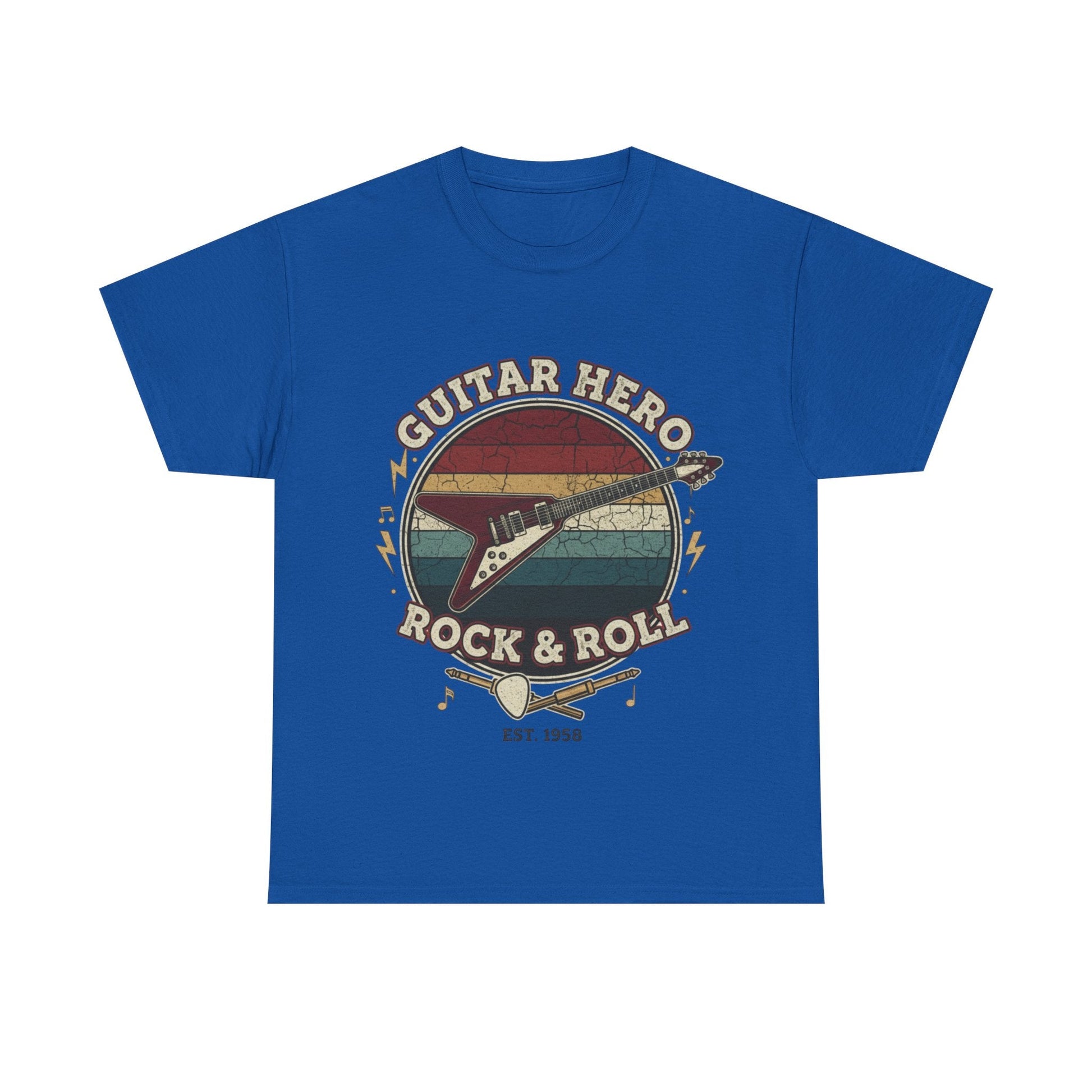 Guitar Hero T-Shirt | Rock and Roll Band Tee | Electric Guitar Graphic Shirt | Music Lover Gift - That Should Be on a T-Shirt