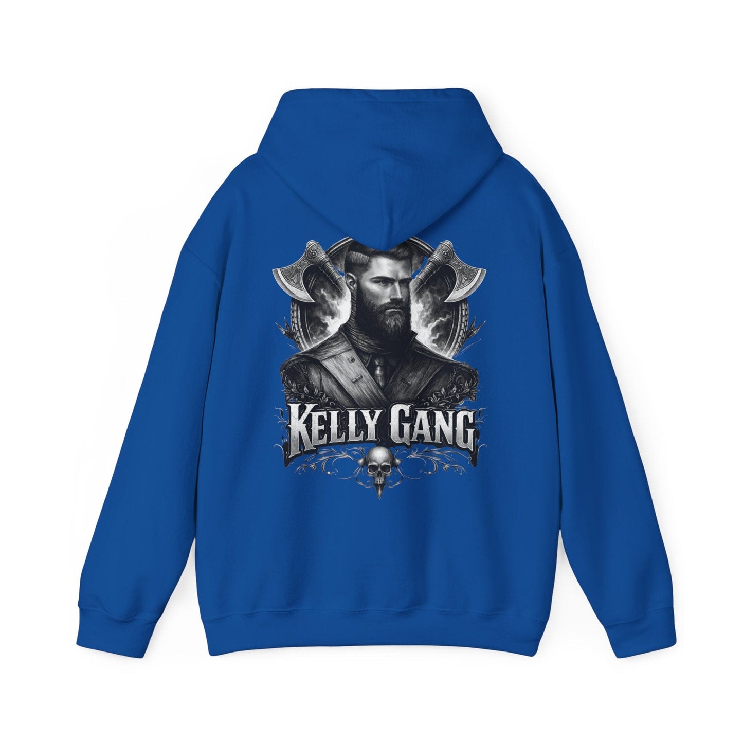 Kelly Gang Hoodie – Vintage Outlaw Portrait Pullover - That Should Be on a T-Shirt