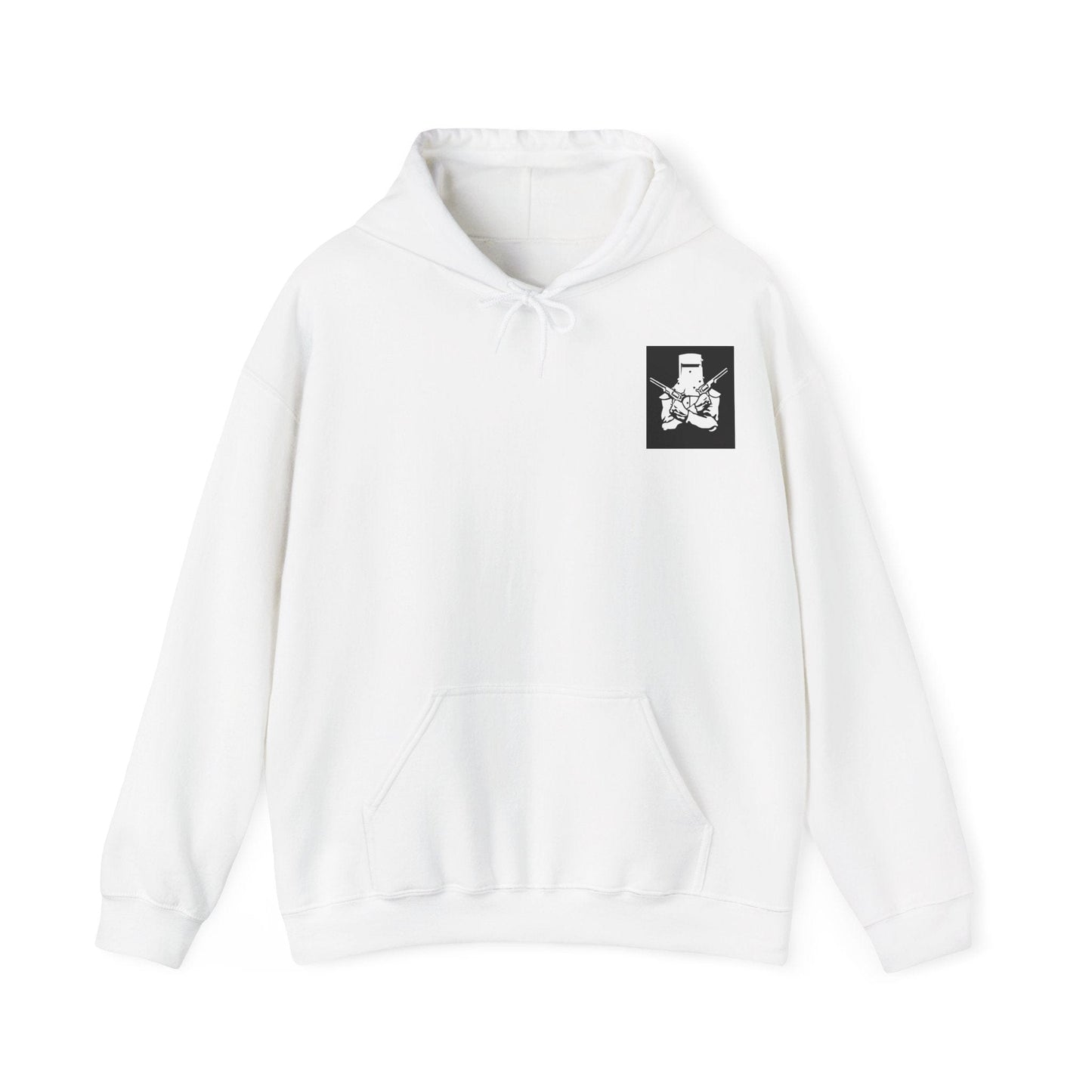 Outlaw Hoodie | Vintage Biker Style Pullover | Iron Horsemen Motorcycle Sweatshirt | Unisex Fleece Hoodie - That Should Be on a T-Shirt