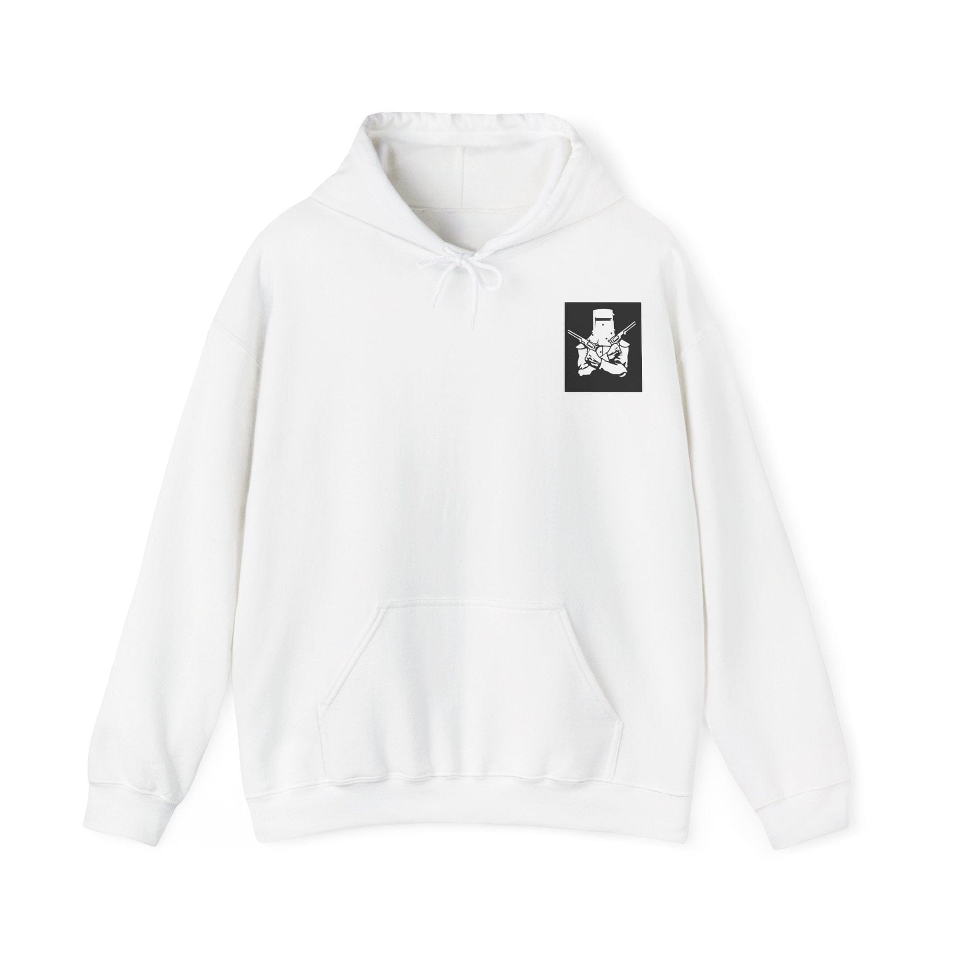 Outlaw Hoodie | Vintage Biker Style Pullover | Iron Horsemen Motorcycle Sweatshirt | Unisex Fleece Hoodie - That Should Be on a T-Shirt