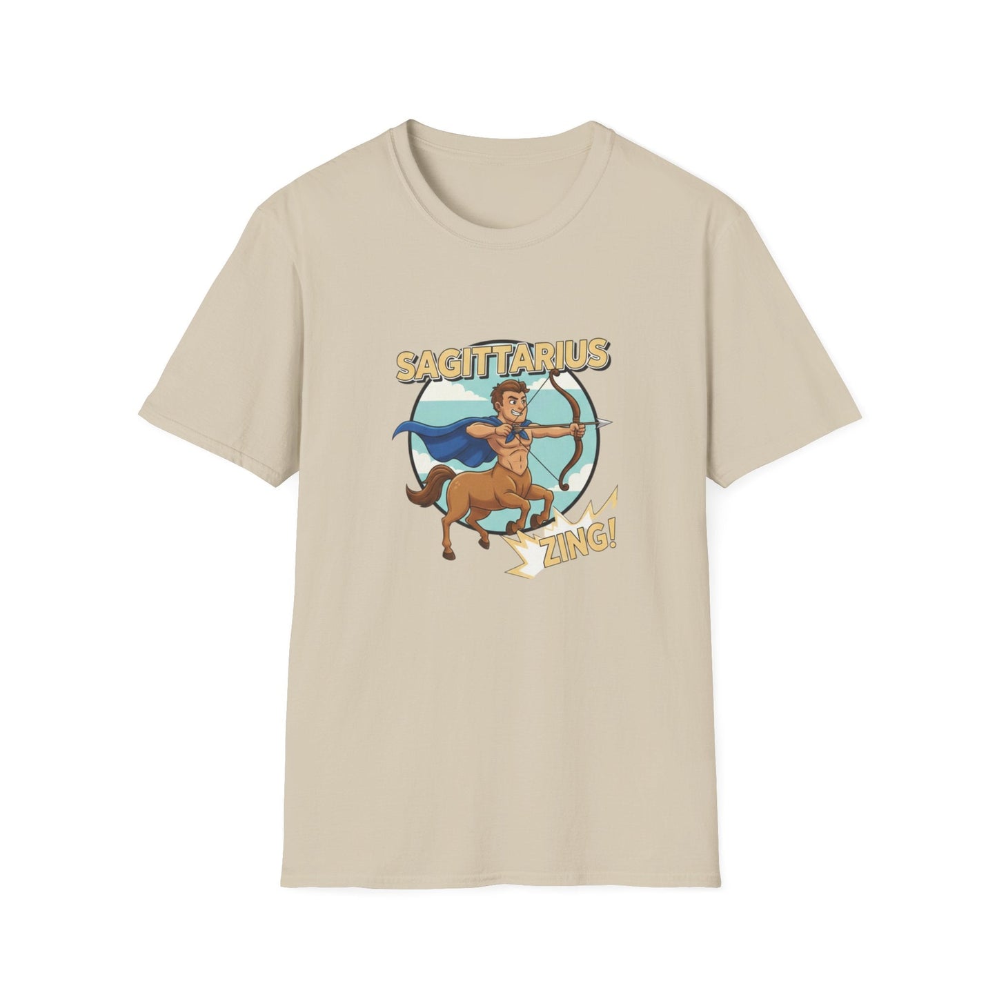 Sagittarius Zodiac T-Shirt — Cute Superhero Horoscope Tee - That Should Be on a T-Shirt