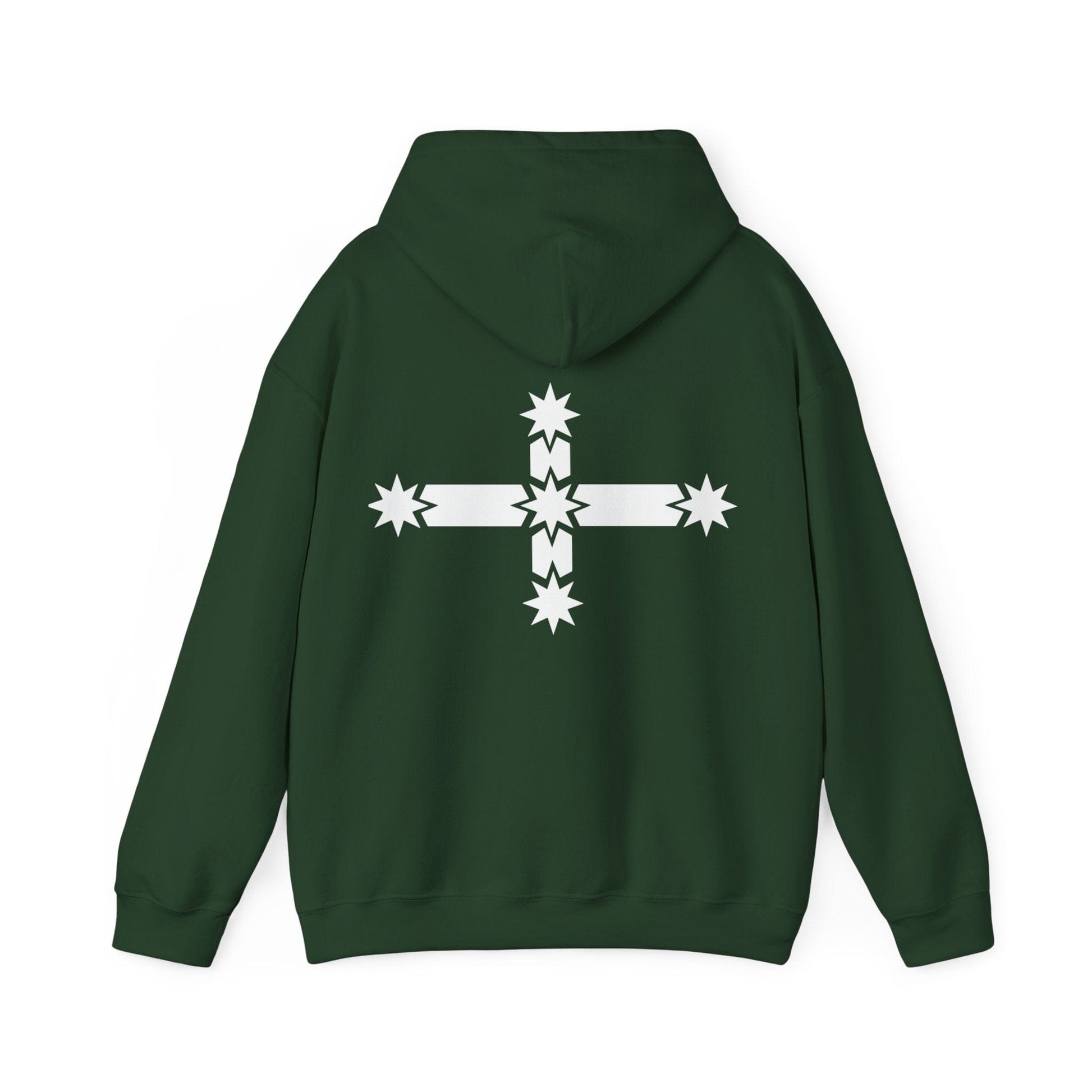 Eureka Flag Aussie Graphic Hoodie - Unisex Heavy Blend Sweatshirt - That Should Be on a T-Shirt