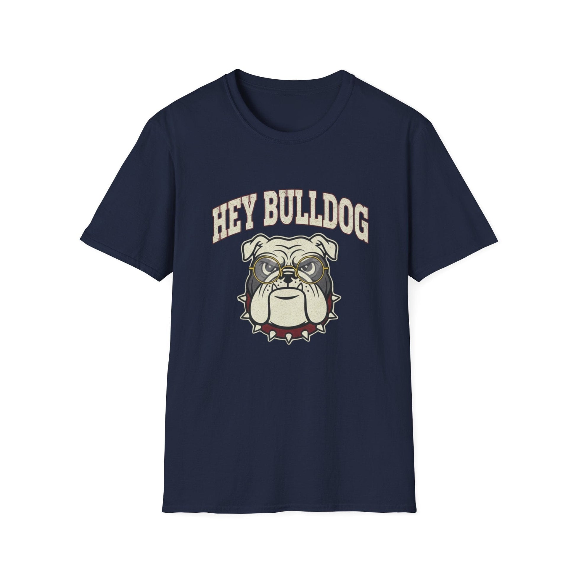 Hey Bulldog T-Shirt – Vintage Bulldog Graphic Tee for Dog Lovers - That Should Be on a T-Shirt