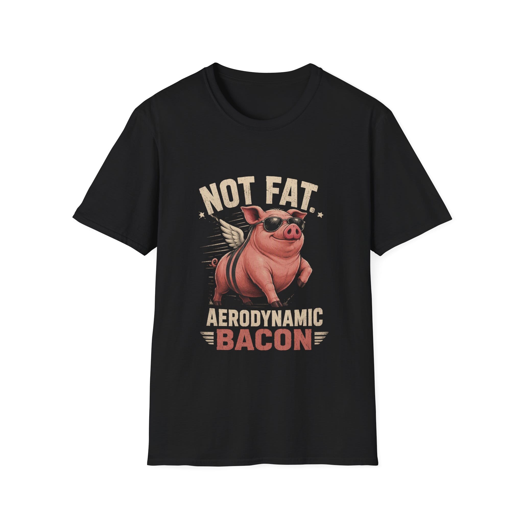 not-fat-aerodynamic-bacon-t-shirt-funny-flying-pig-graphic-tee