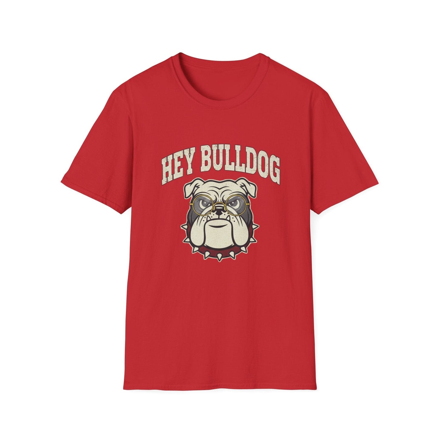 Hey Bulldog T-Shirt – Vintage Bulldog Graphic Tee for Dog Lovers - That Should Be on a T-Shirt