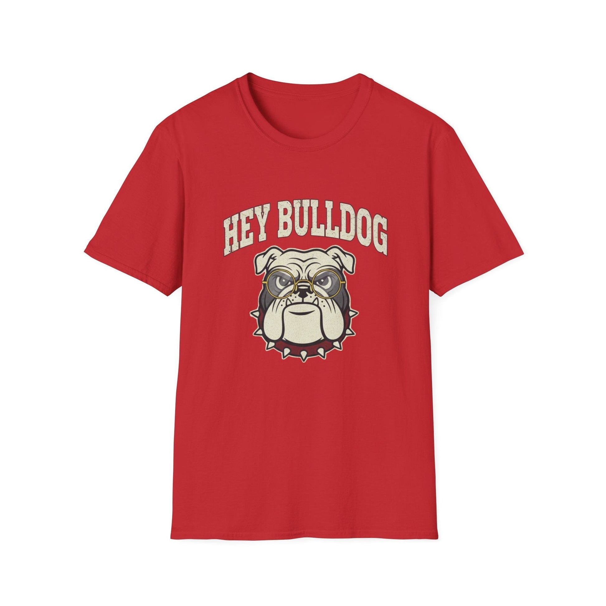 Hey Bulldog T-Shirt – Vintage Bulldog Graphic Tee for Dog Lovers - That Should Be on a T-Shirt