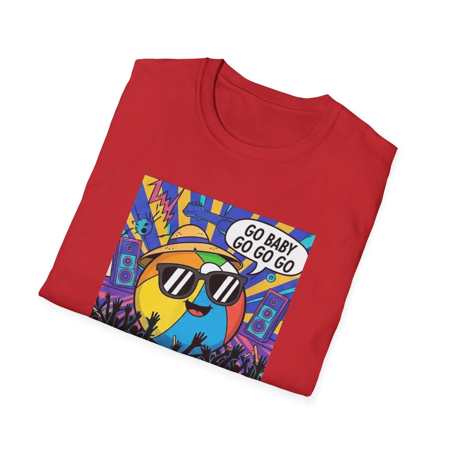 The Original "Go Baby Go Go Go" Beach Ball Guy Concert Tee