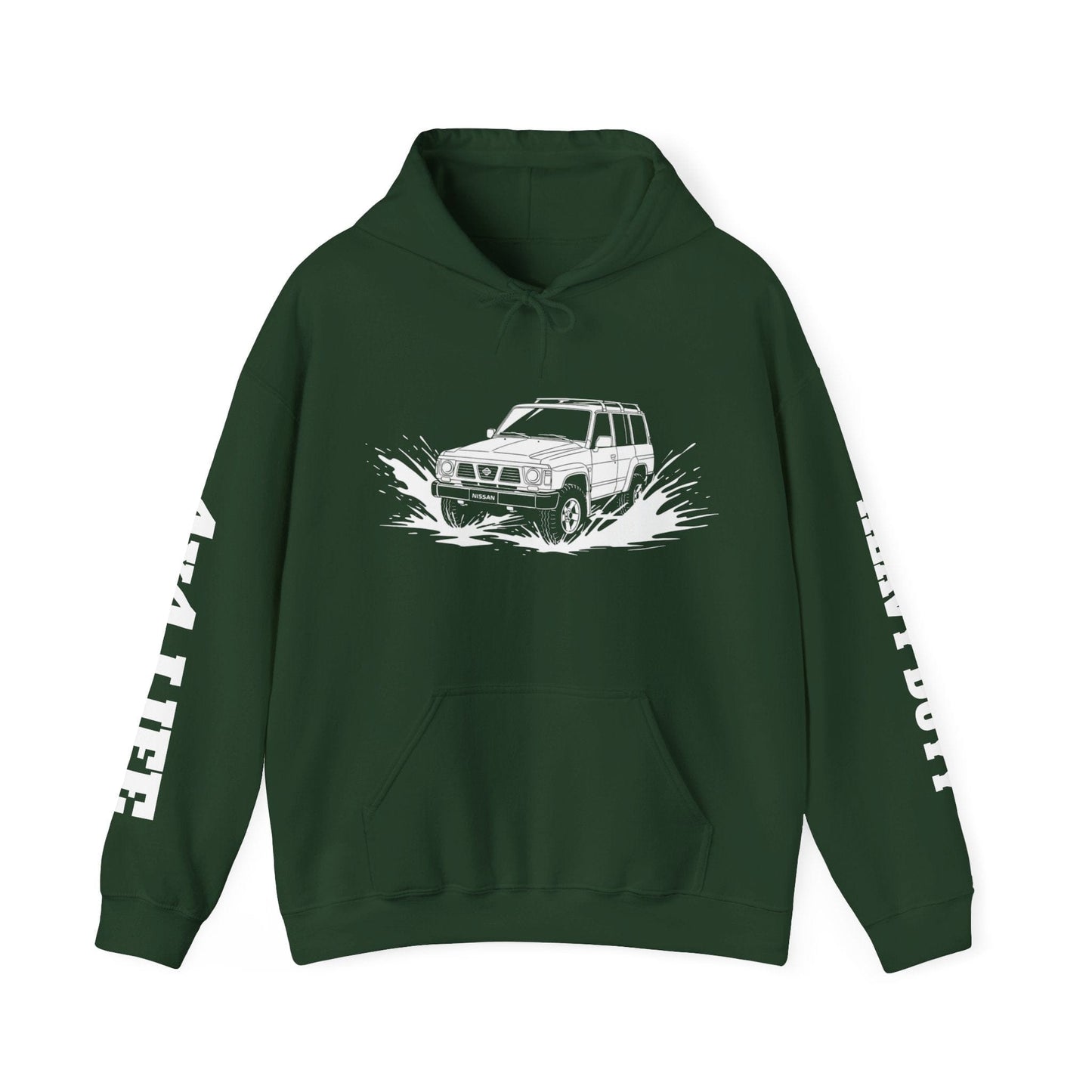 Classic 4x4 "Mud Runner" Hoodie - Nissan Patrol Edition