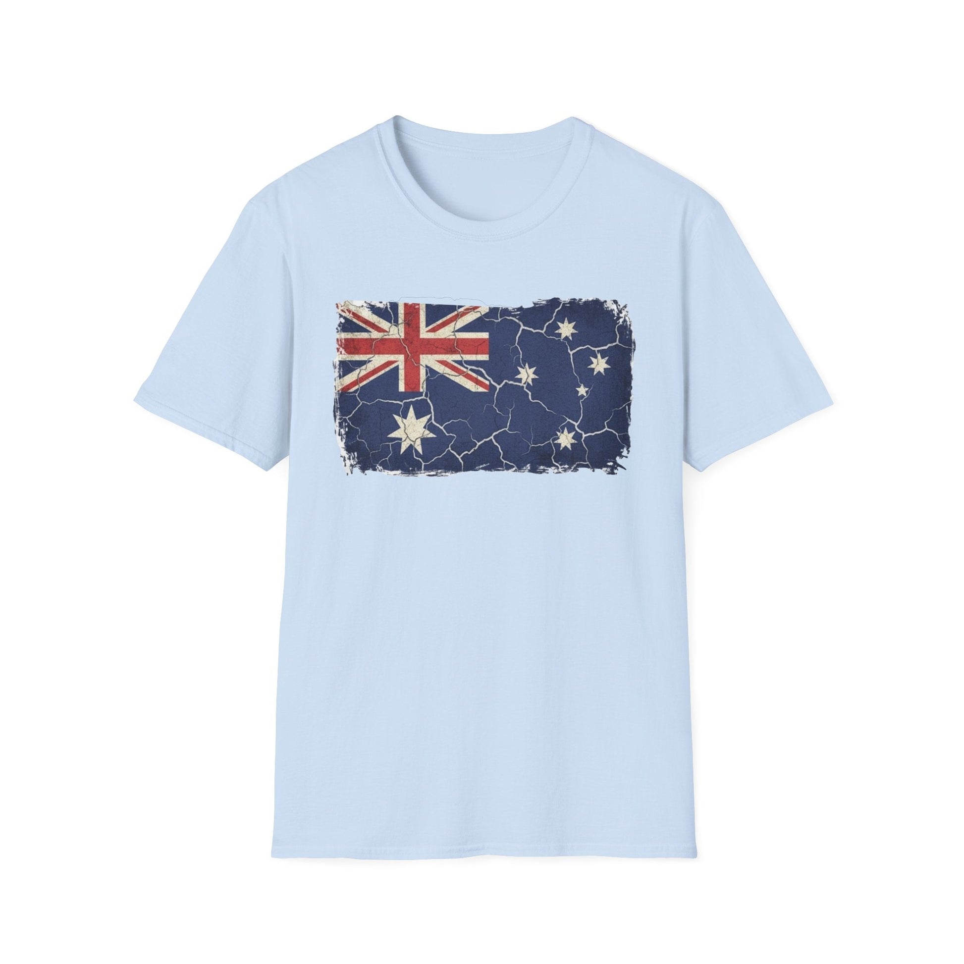 Australia Flag T-Shirt — Distressed Retro Aussie Pride Tee - That Should Be on a T-Shirt