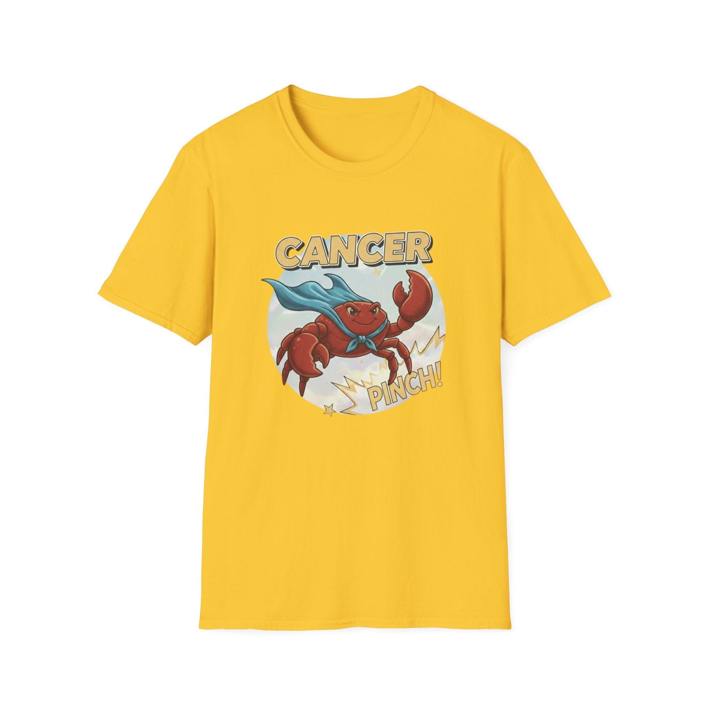 Cancer Superhero Vintage T-Shirt — Retro Graphic Tee - That Should Be on a T-Shirt