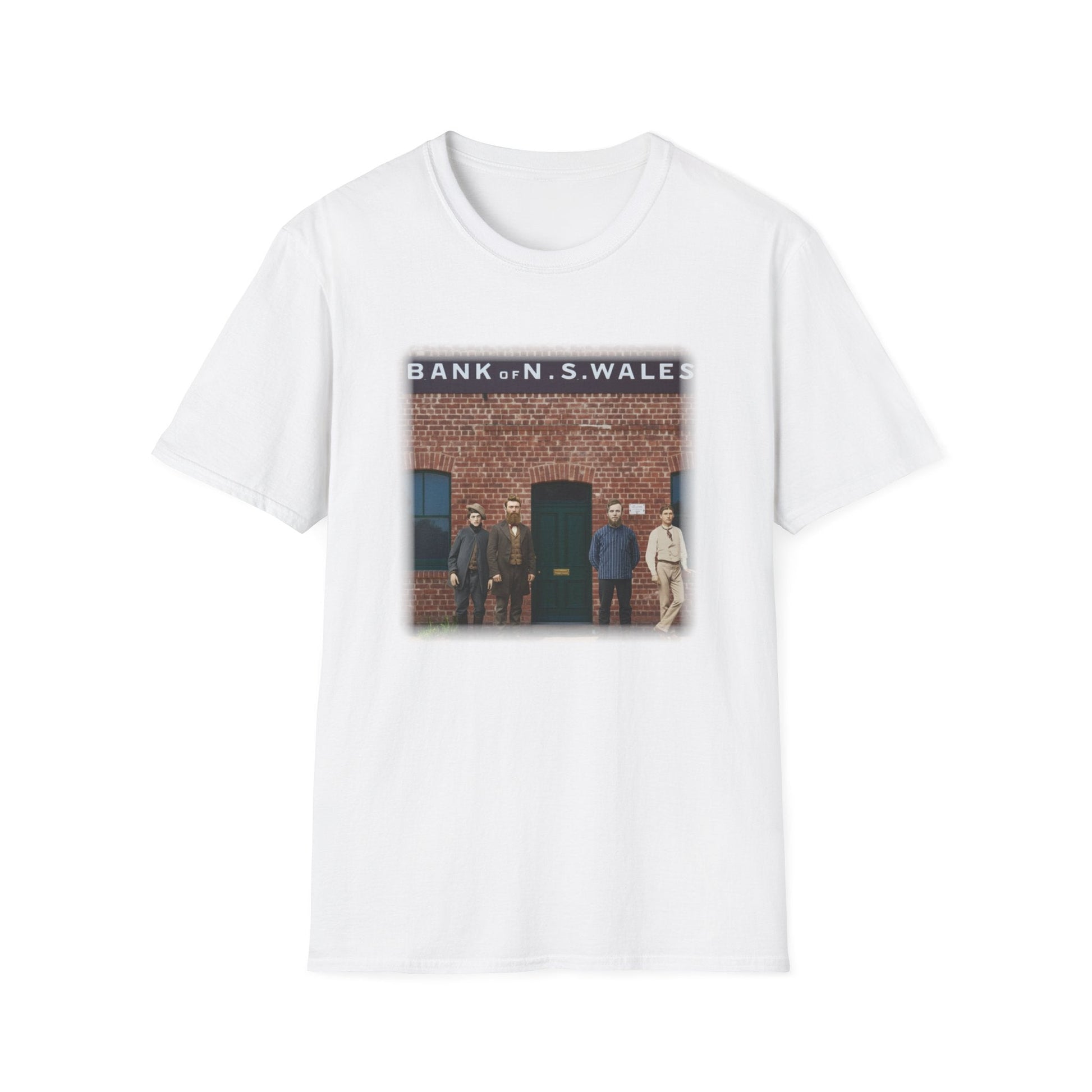 Ned Kelly Jerilderie Bank 1879 T-Shirt | Vintage Australian History Graphic Tee - That Should Be on a T-Shirt
