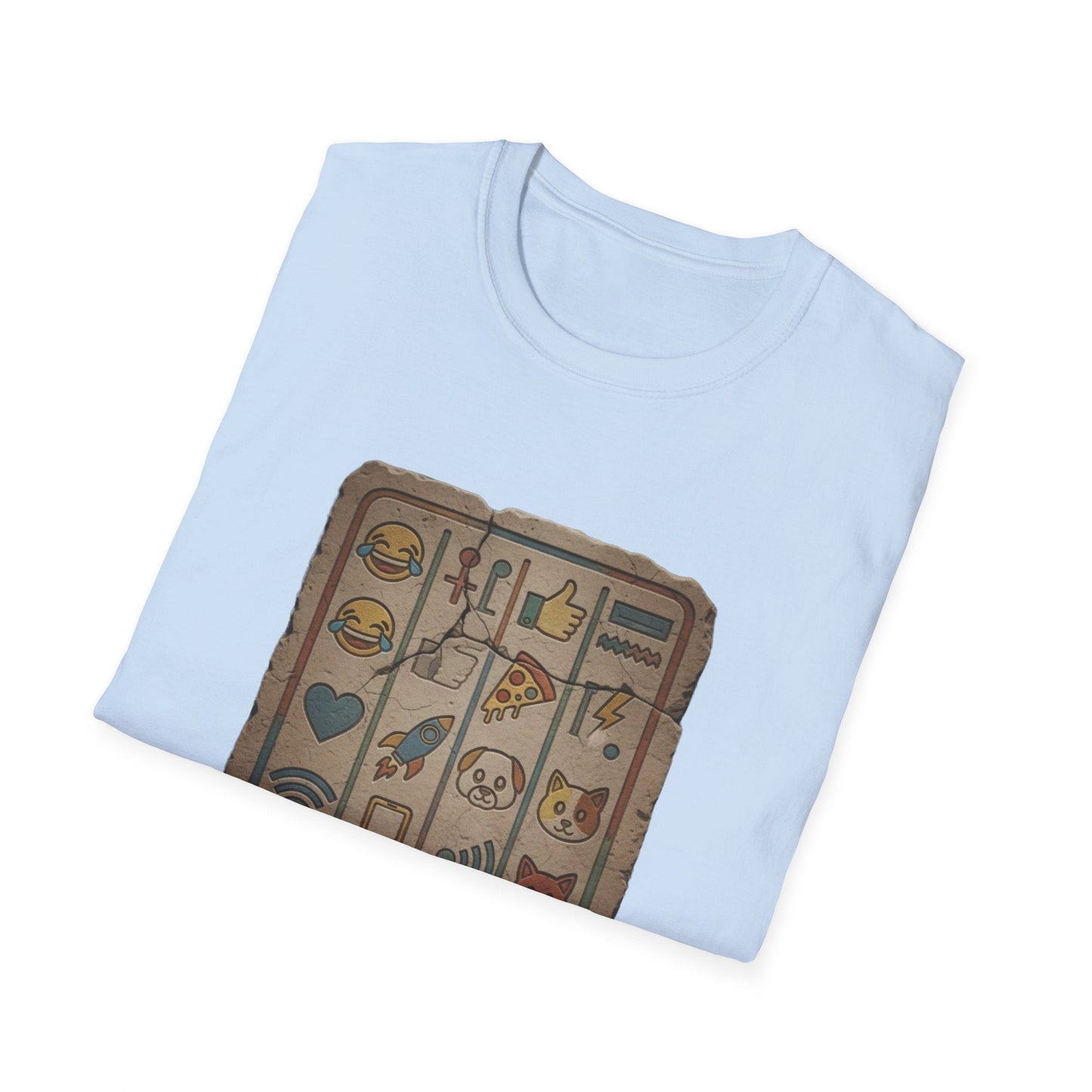 Decoding History: The Hieroglyphic Emoji "Ancient Text" T-Shirt - That Should Be on a T-Shirt