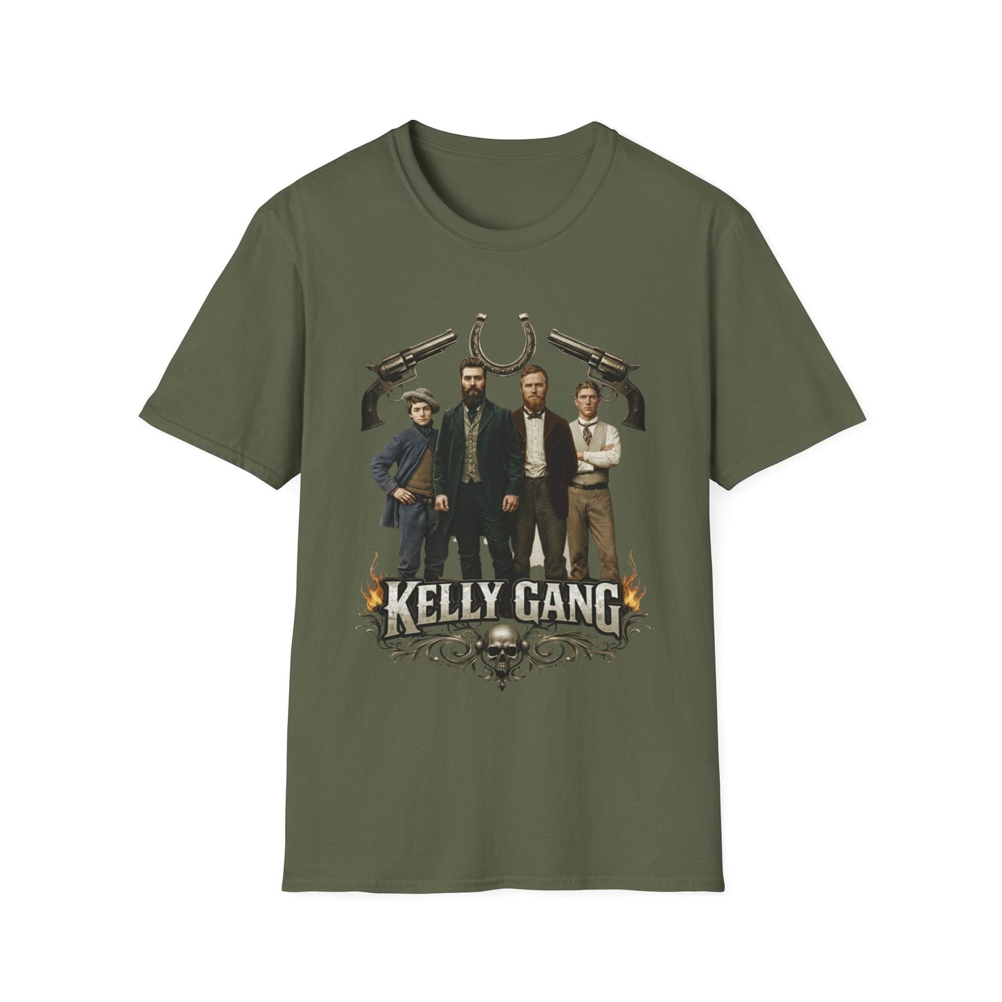 Kelly Gang Heritage Graphic Tee – Legendary Australian Outlaw Style - That Should Be on a T-Shirt