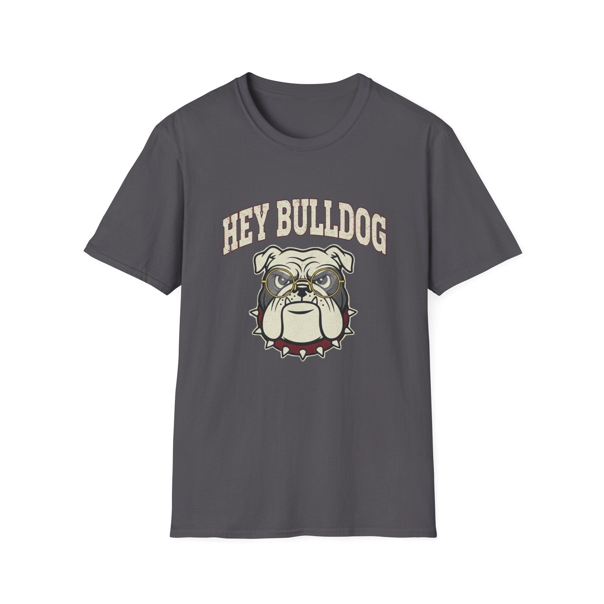 Hey Bulldog T-Shirt – Vintage Bulldog Graphic Tee for Dog Lovers - That Should Be on a T-Shirt