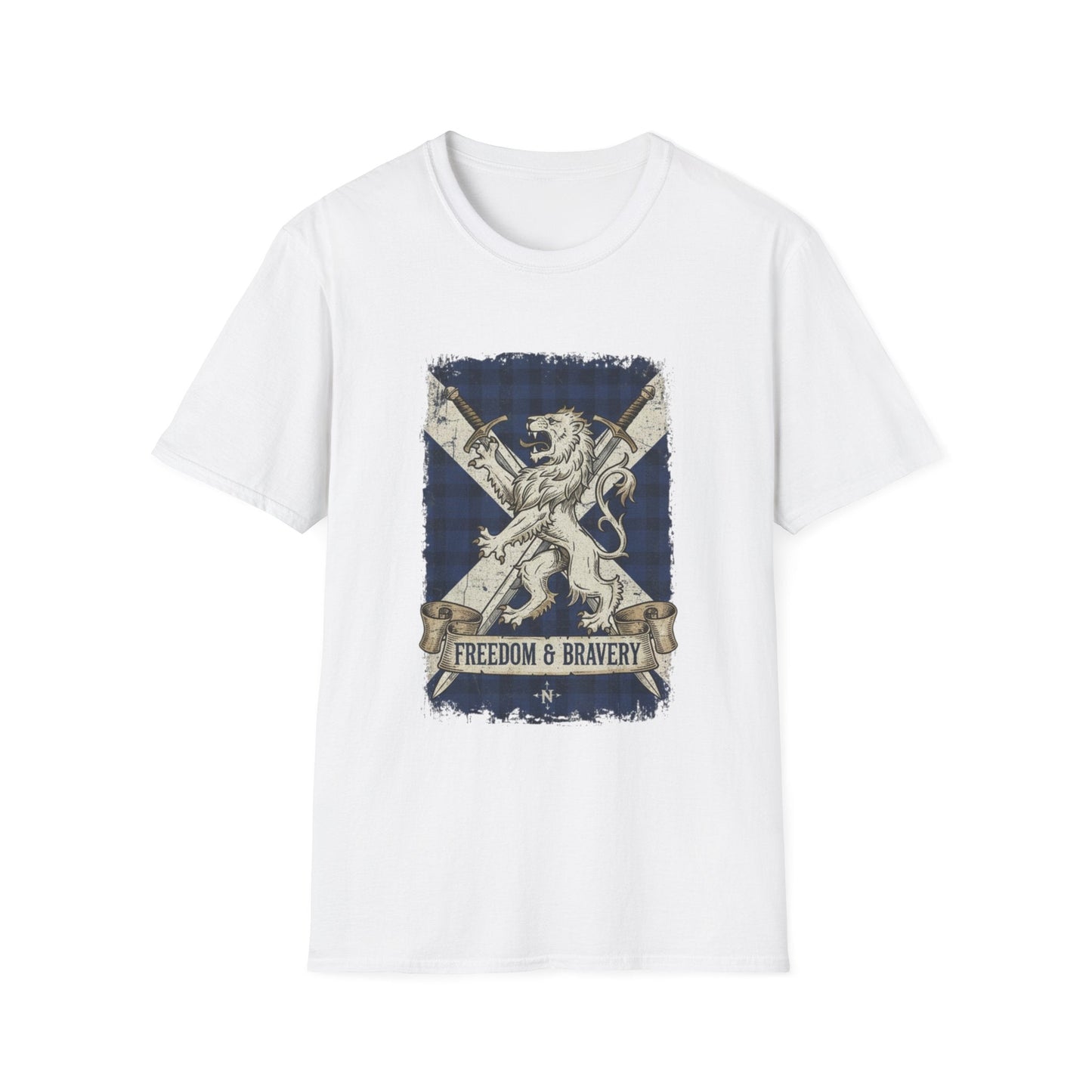 Freedom & Bravery Scottish Lion T-Shirt