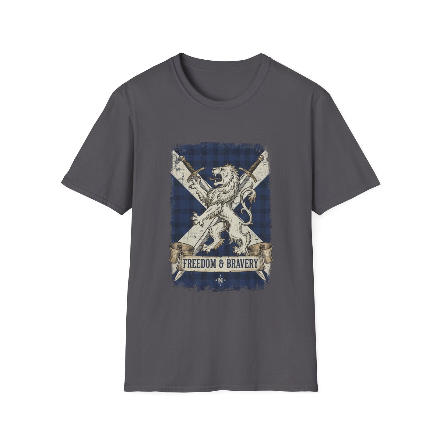Freedom & Bravery Scottish Lion T-Shirt
