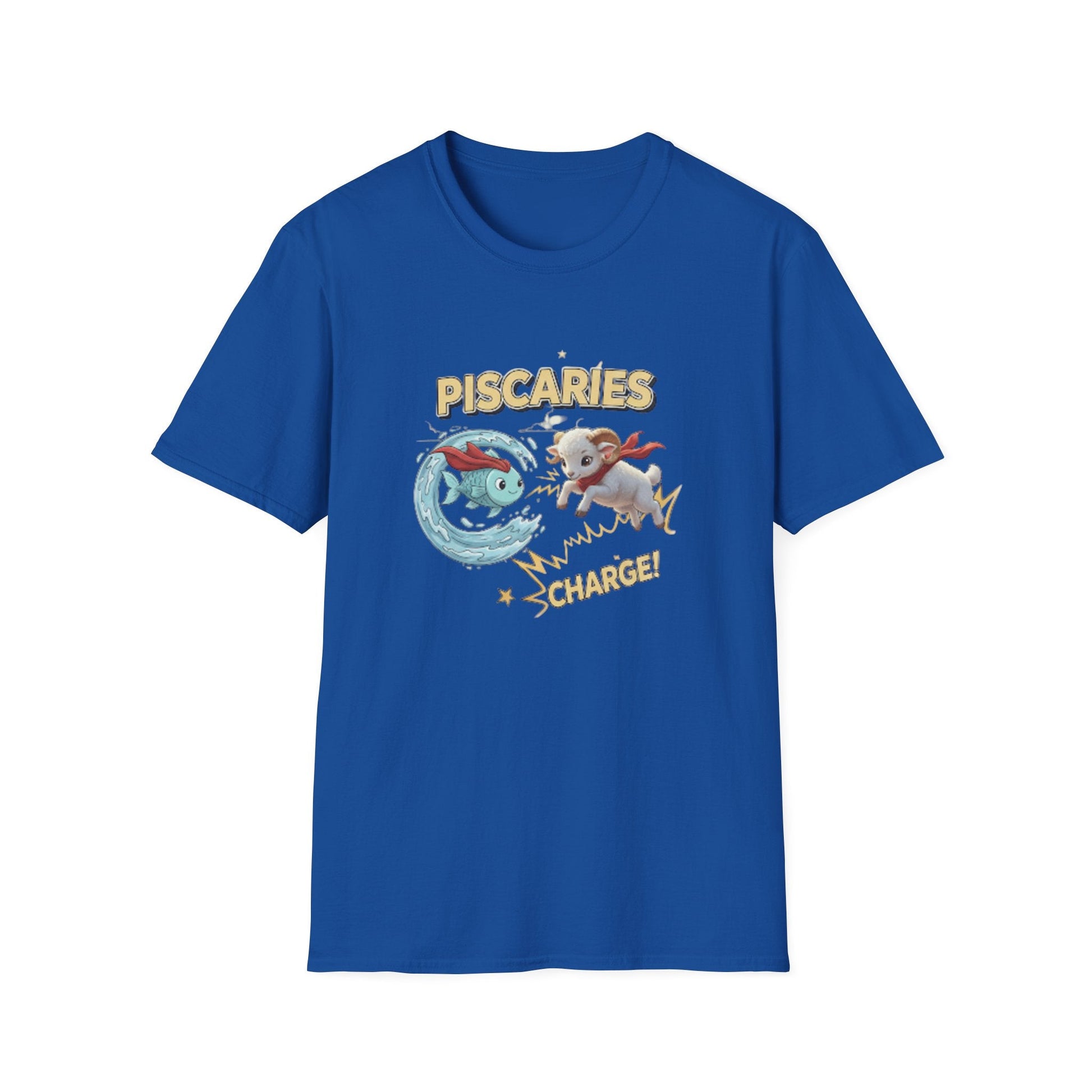 Piscaries Cusp Superhero Vintage T-Shirt — Retro Graphic Tee - That Should Be on a T-Shirt
