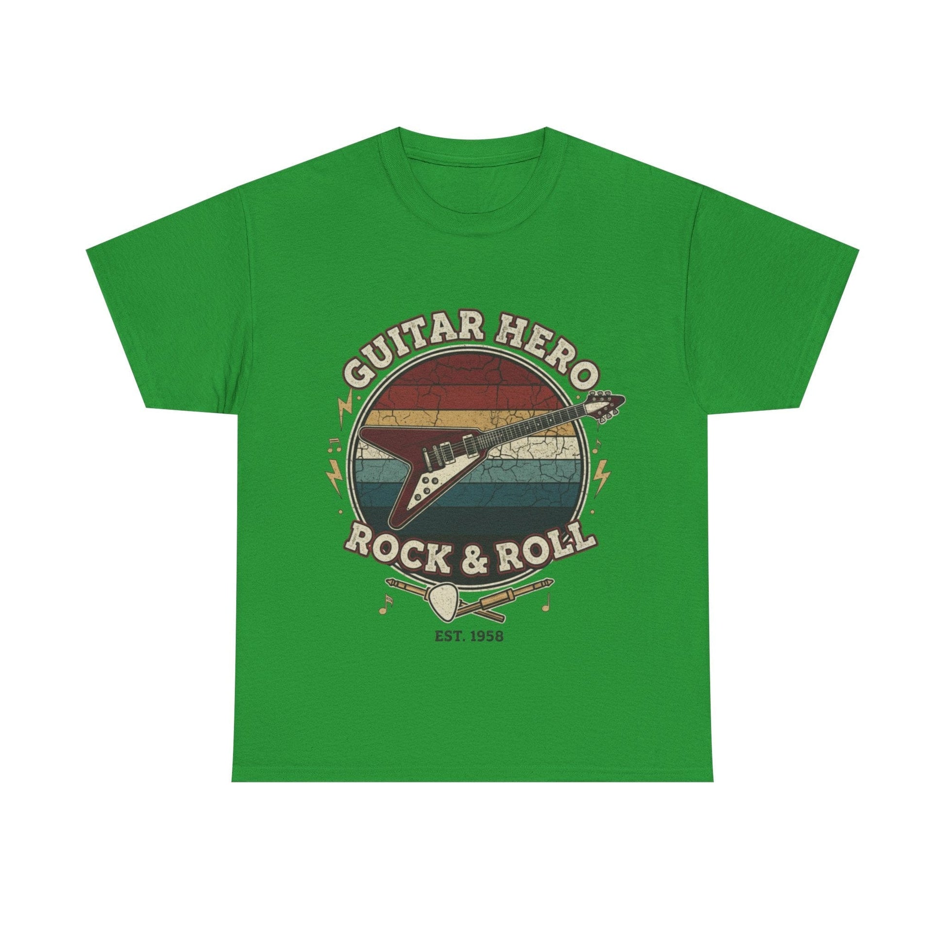 Guitar Hero T-Shirt | Rock and Roll Band Tee | Electric Guitar Graphic Shirt | Music Lover Gift - That Should Be on a T-Shirt