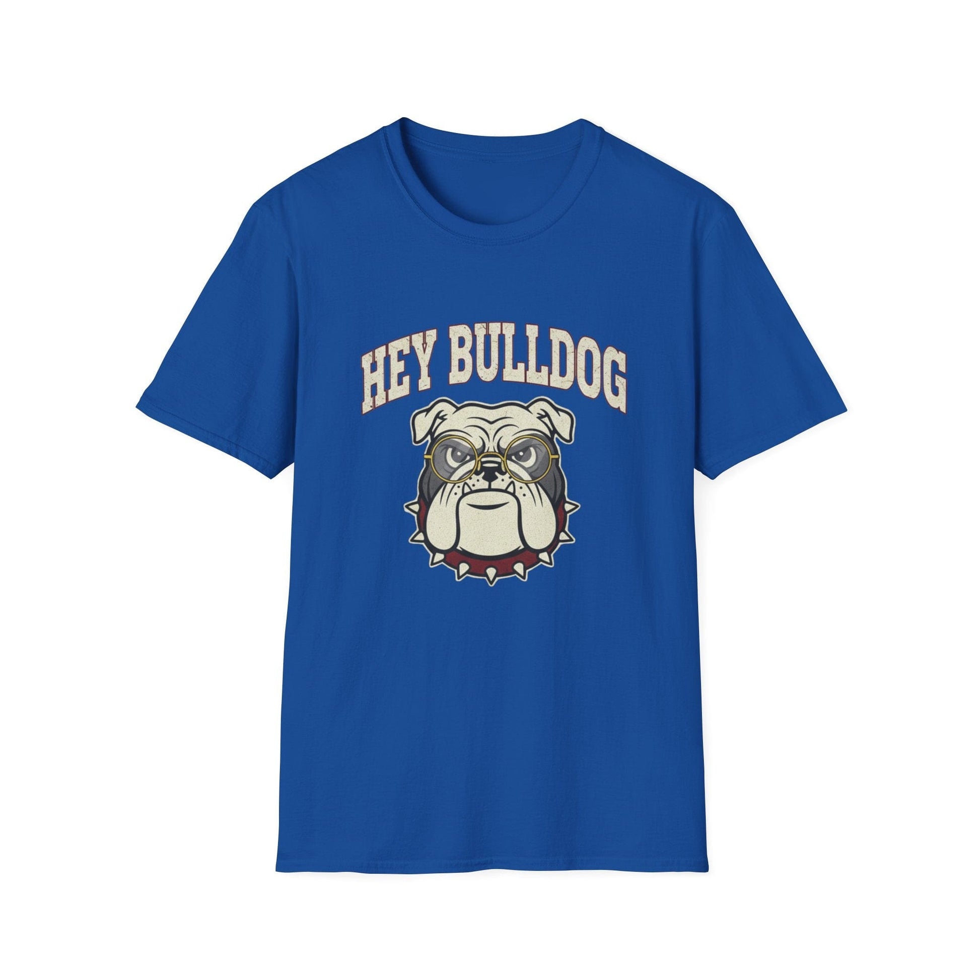 Hey Bulldog T-Shirt – Vintage Bulldog Graphic Tee for Dog Lovers - That Should Be on a T-Shirt
