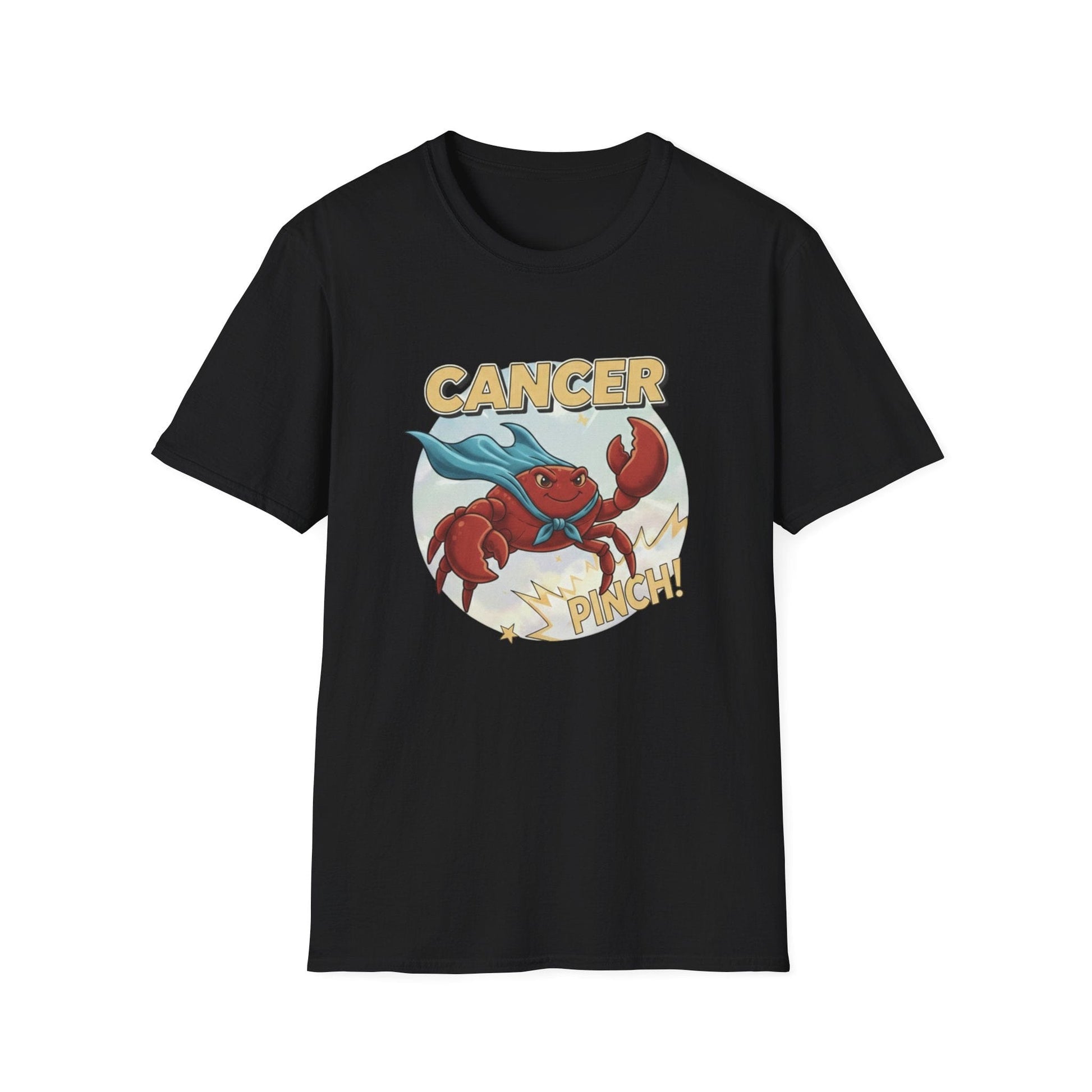 Cancer Superhero Vintage T-Shirt — Retro Graphic Tee - That Should Be on a T-Shirt