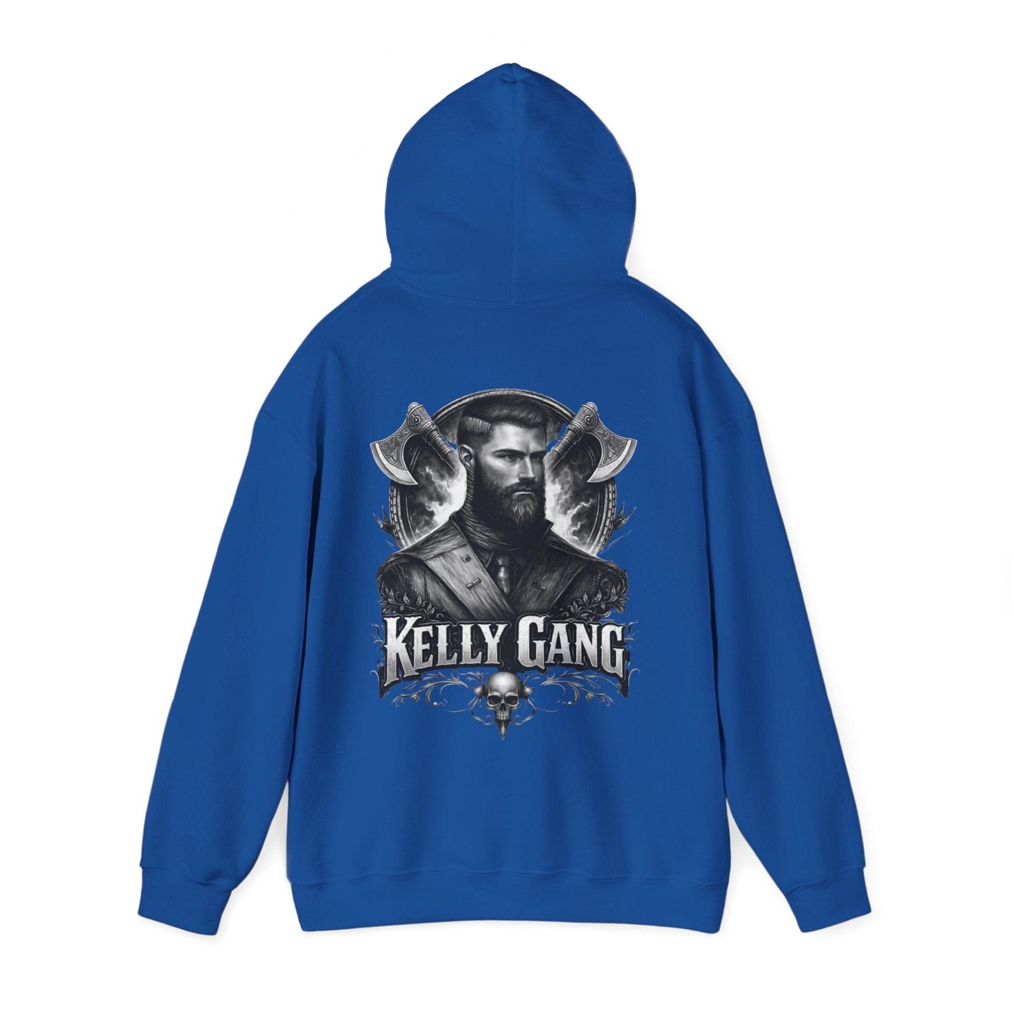 Kelly Gang Hoodie – Vintage Outlaw Portrait Pullover - That Should Be on a T-Shirt
