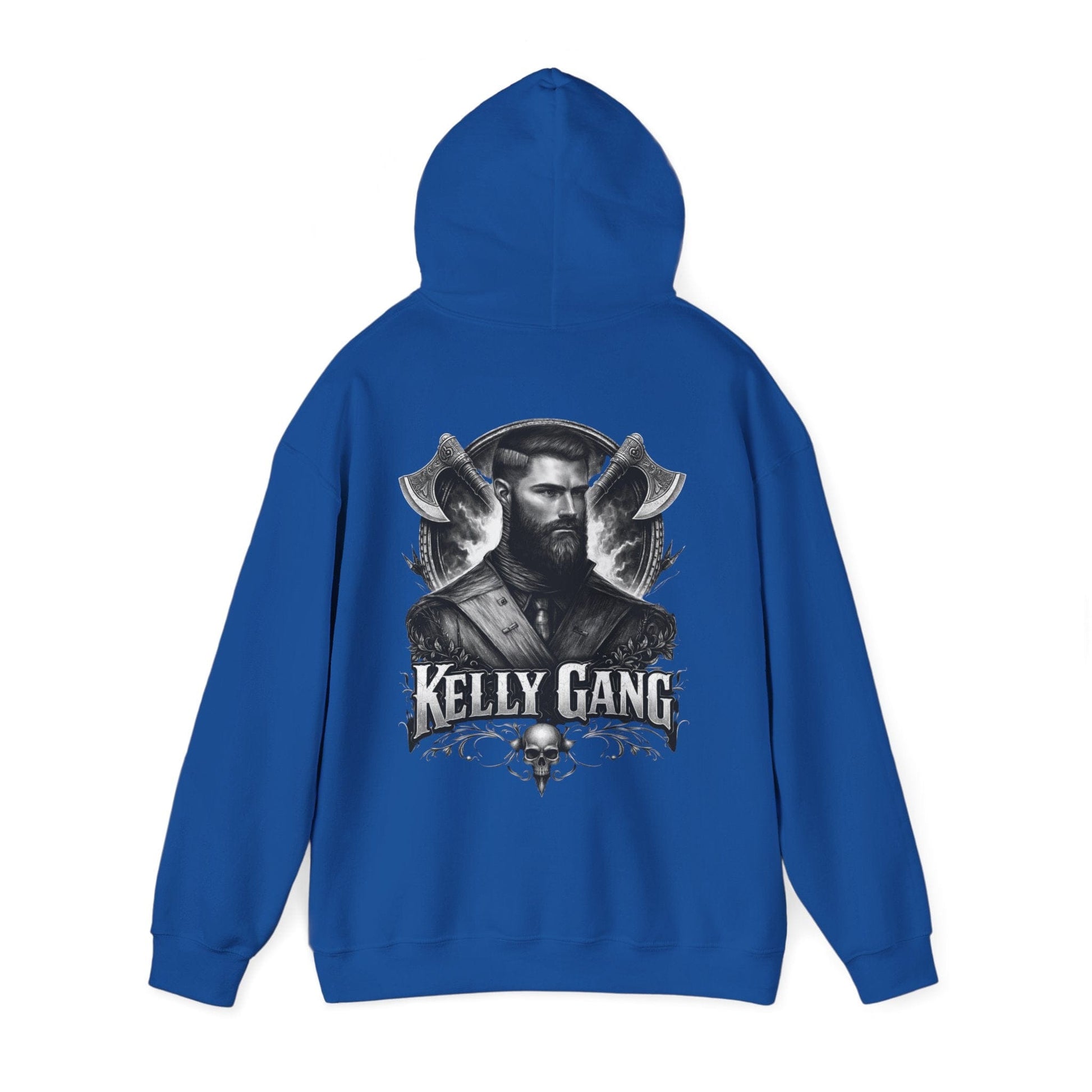 Kelly Gang Hoodie – Vintage Outlaw Portrait Pullover - That Should Be on a T-Shirt