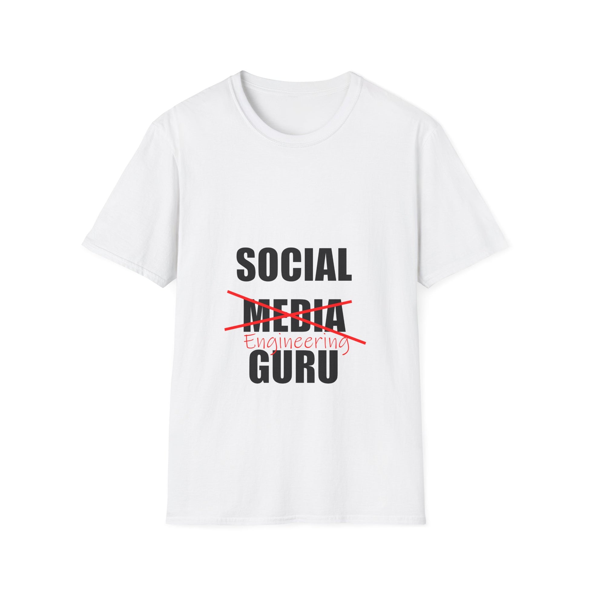 Social Media Engineer Unisex T-Shirt, Funny Graphic Tee, Gift for Tech Lovers - That Should Be on a T-Shirt