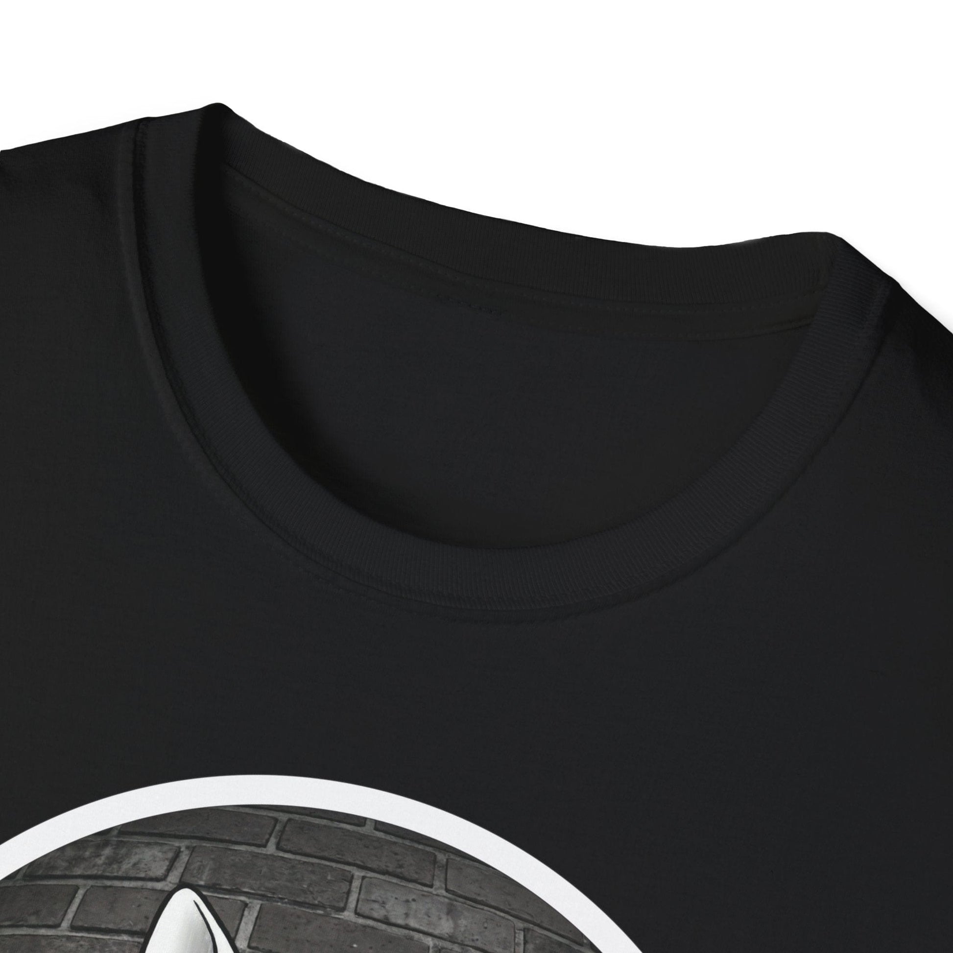 Bull Terrier Cartoon T-Shirt — Cute Dog Face Graphic Tee - That Should Be on a T-Shirt