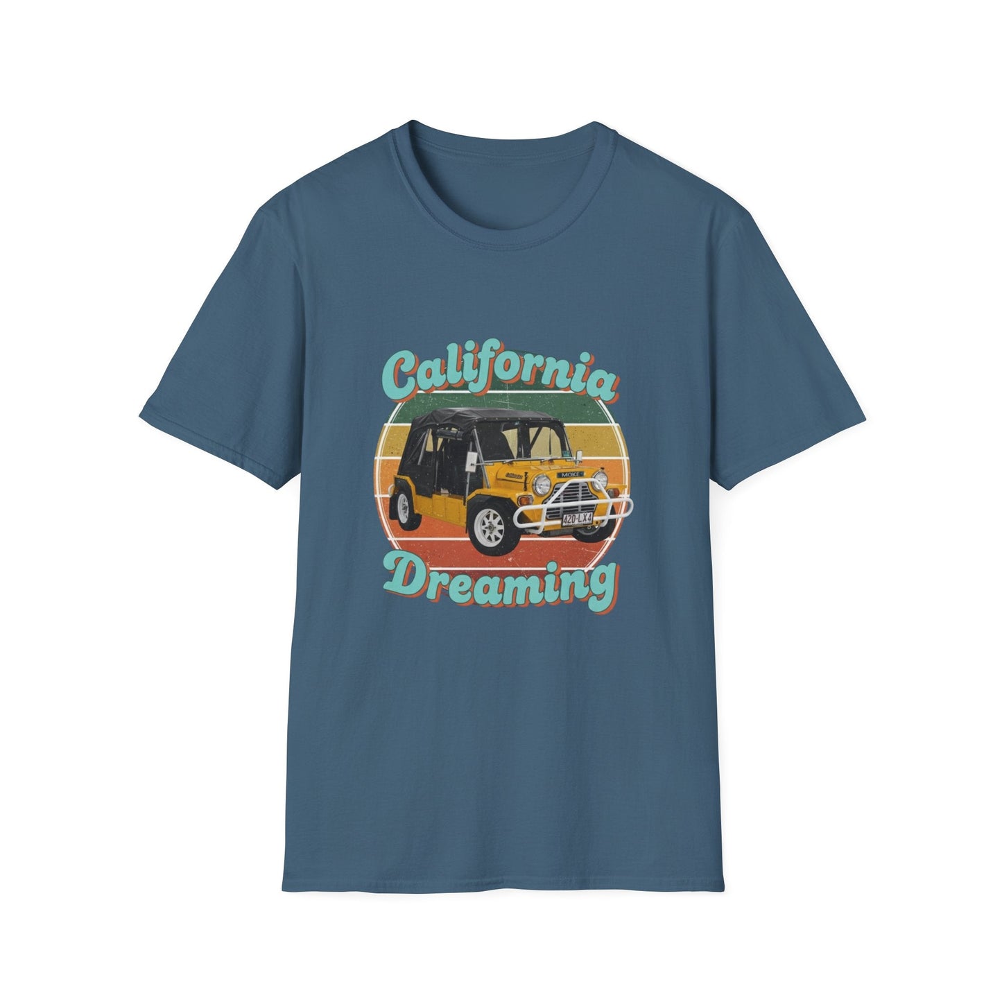 Retro California Dreaming Surf Tee - Vintage Moke Edition - That Should Be on a T-Shirt