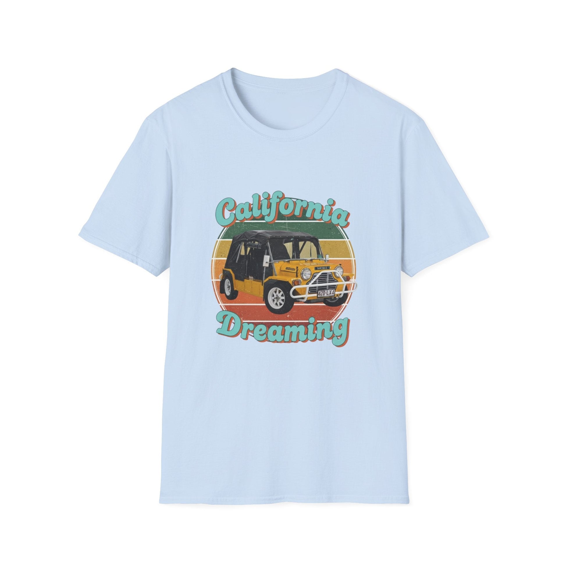 Retro California Dreaming Surf Tee - Vintage Moke Edition - That Should Be on a T-Shirt