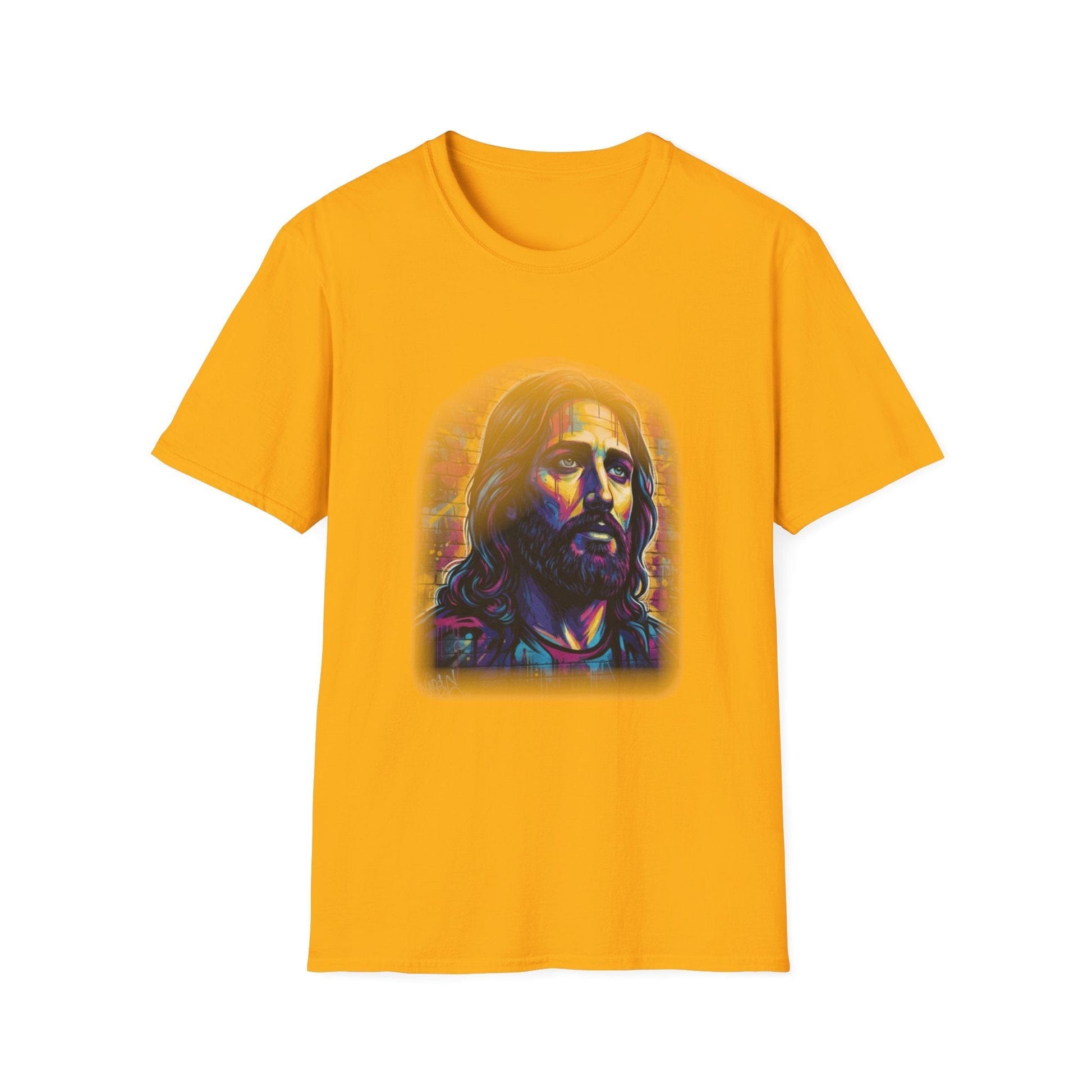 Urban Messiah – Vibrant Graffiti Art Premium Tee - That Should Be on a T-Shirt