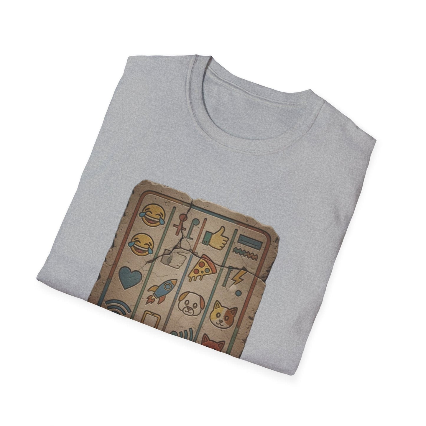 Decoding History: The Hieroglyphic Emoji "Ancient Text" T-Shirt - That Should Be on a T-Shirt
