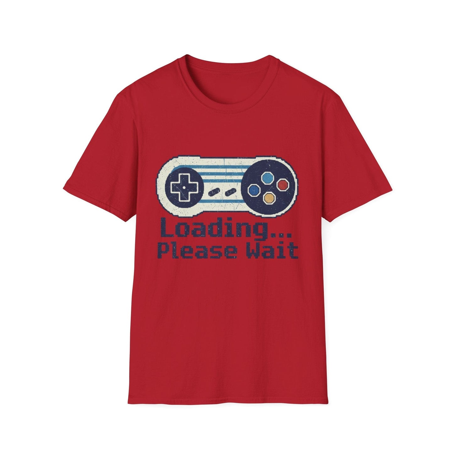 Loading... Please Wait" T-Shirt | Funny Tech Support Tee | Vintage Computer Error Shirt | Geek Humor Gift
