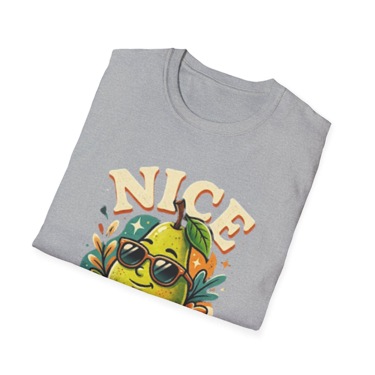 Nice Pear Women’s Graphic T-Shirt | Retro Pun Tee