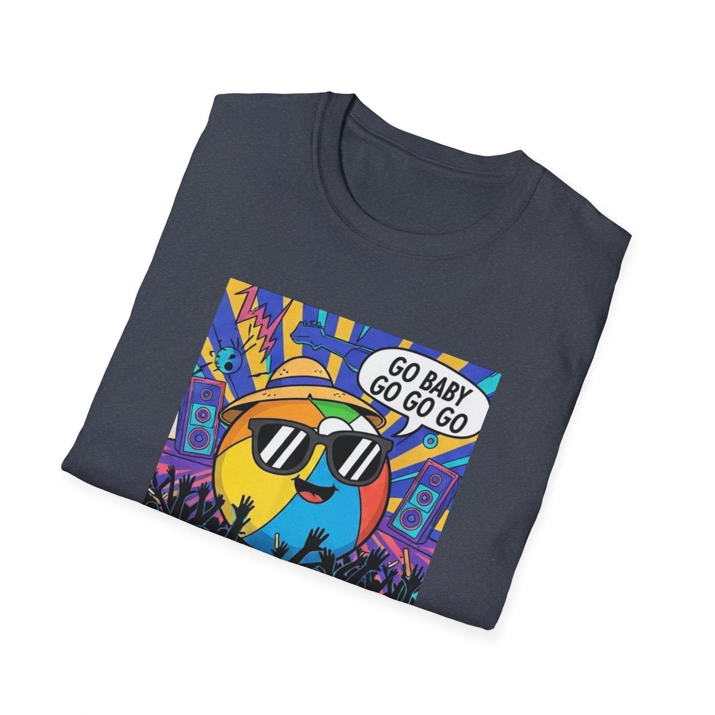 The Original "Go Baby Go Go Go" Beach Ball Guy Concert Tee