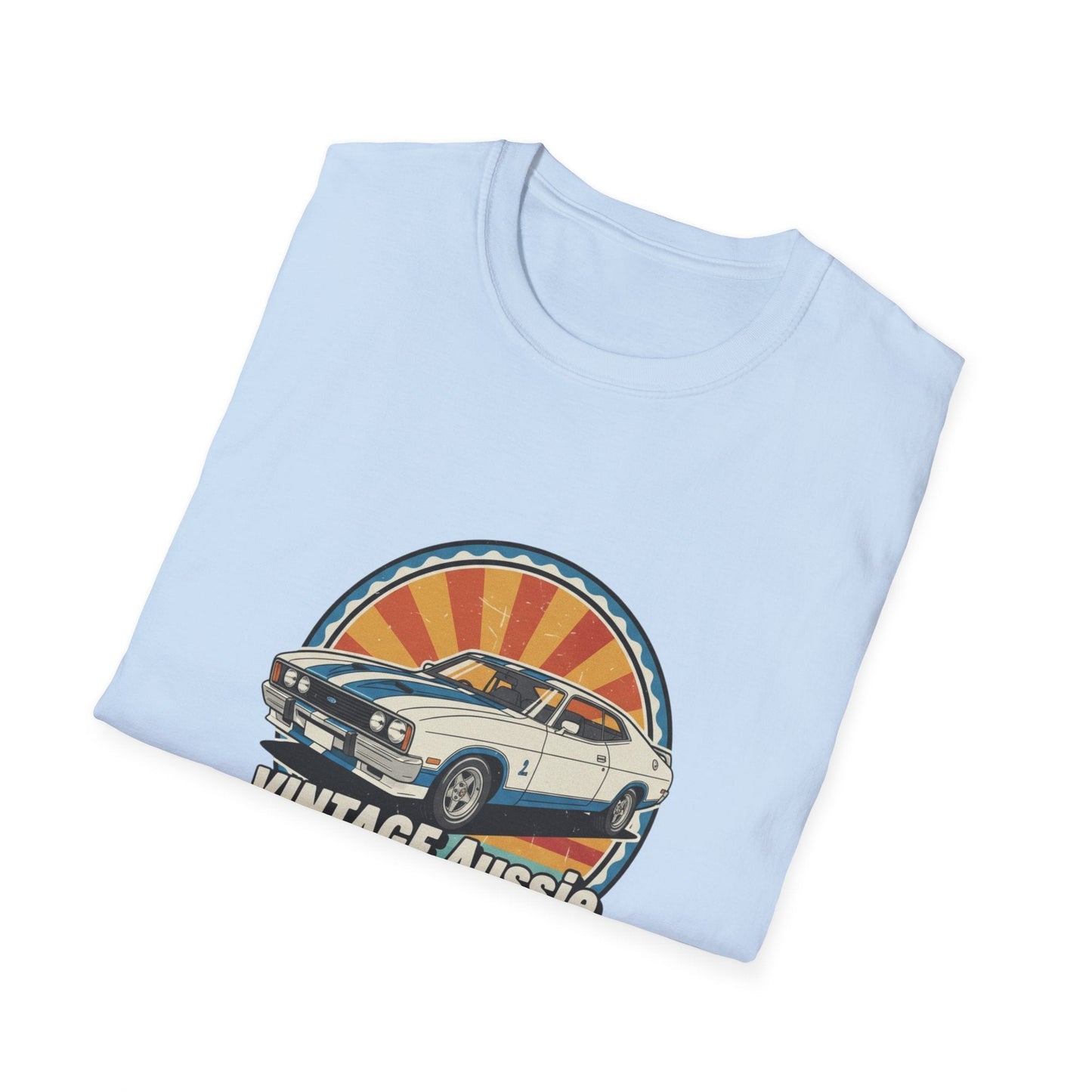 Vintage Aussie Muscle Car T-Shirt — Retro Holden/Classic Aussie Auto Tee