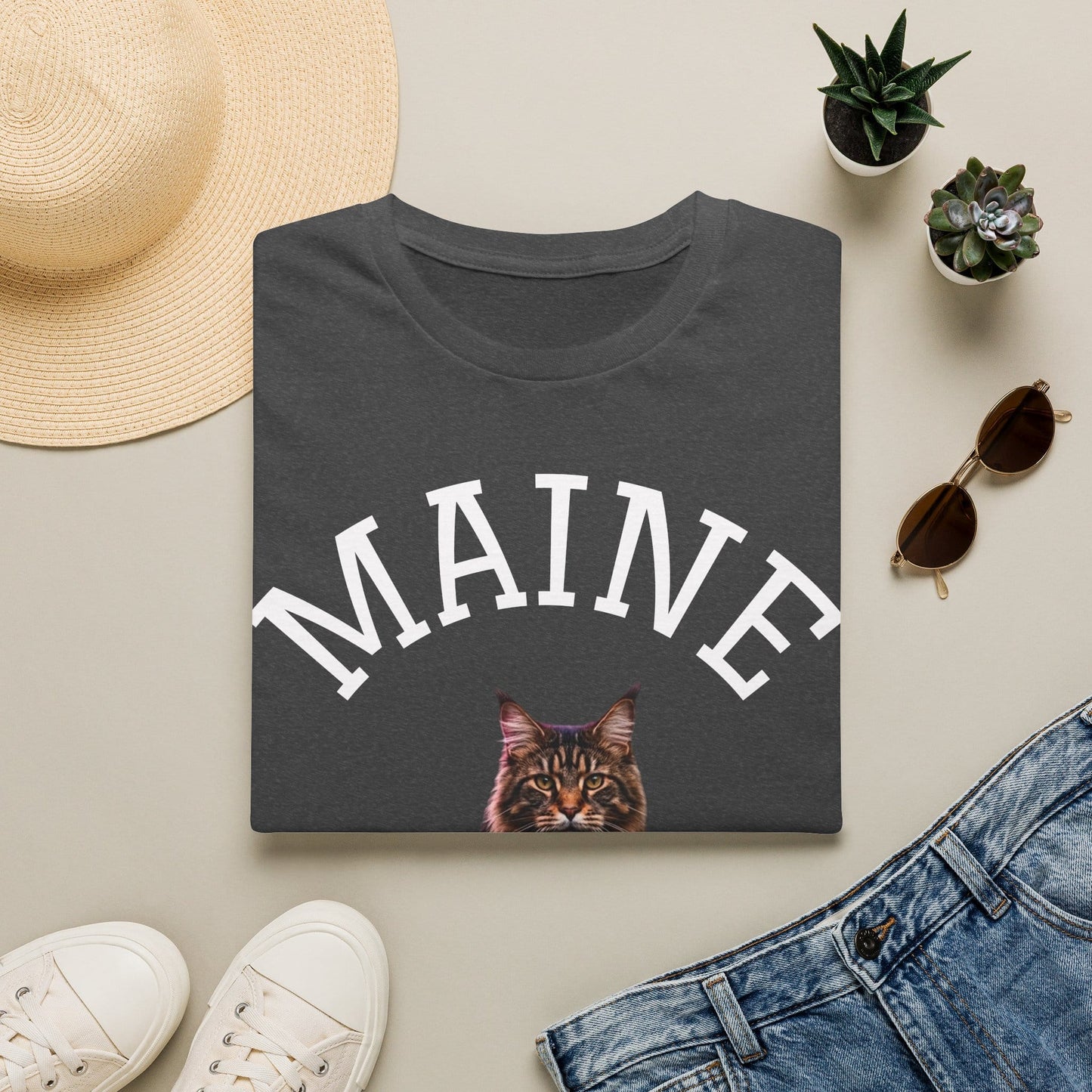 Maine Attraction T-Shirt | Cute Maine Coon Cat Tee for Cat Lovers