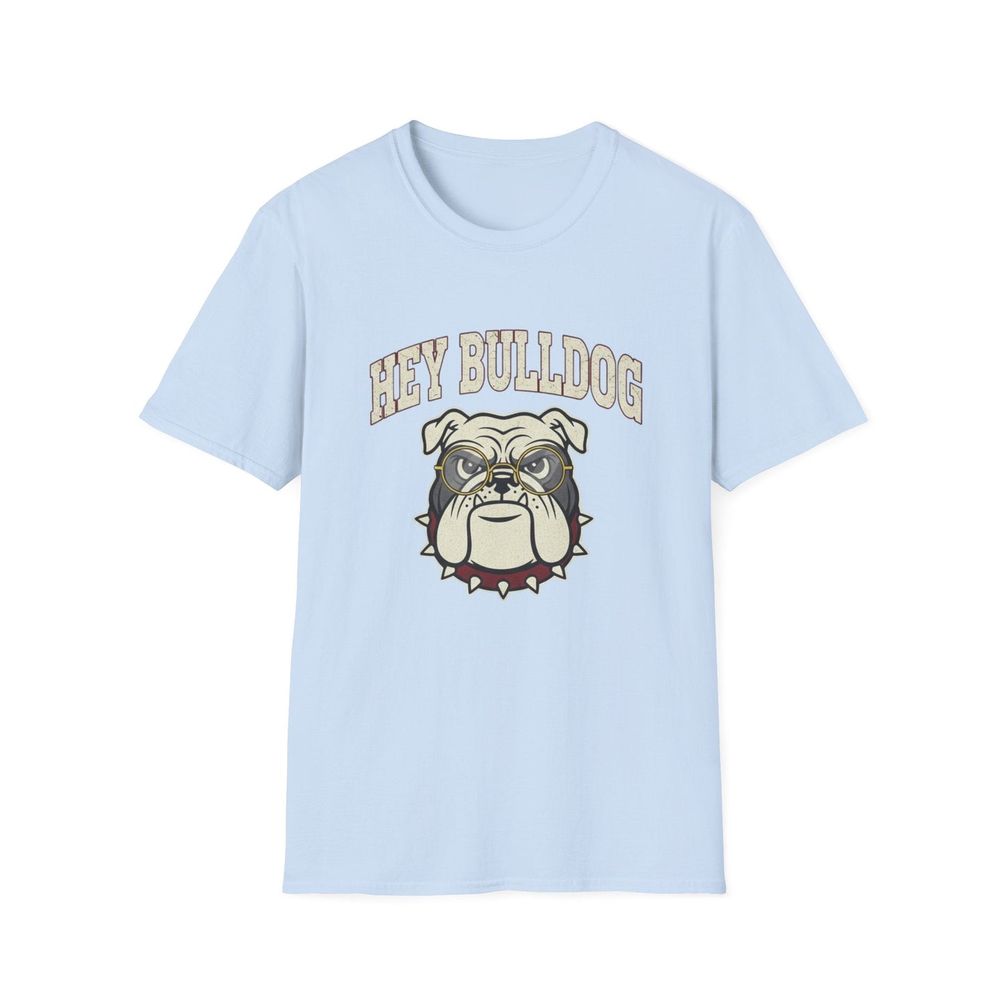 Hey Bulldog T-Shirt – Vintage Bulldog Graphic Tee for Dog Lovers - That Should Be on a T-Shirt