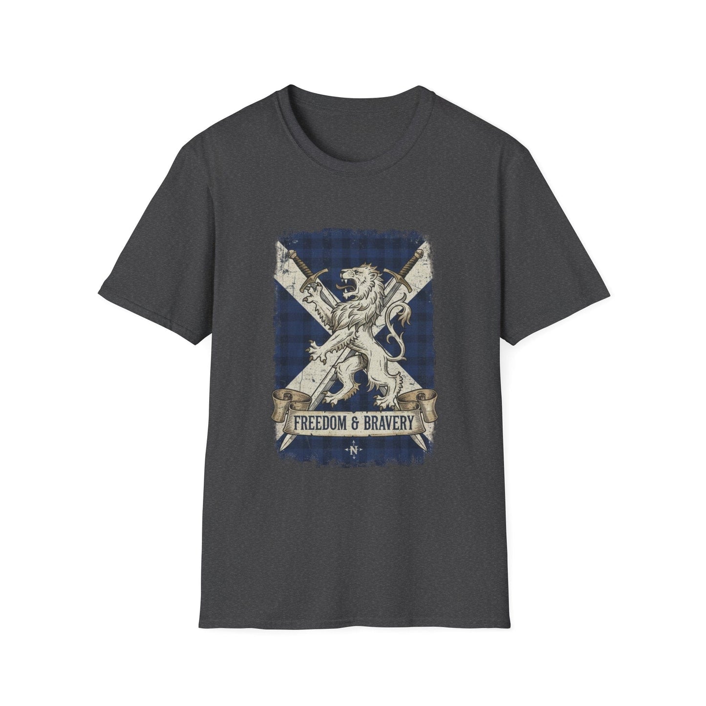 Freedom & Bravery Scottish Lion T-Shirt