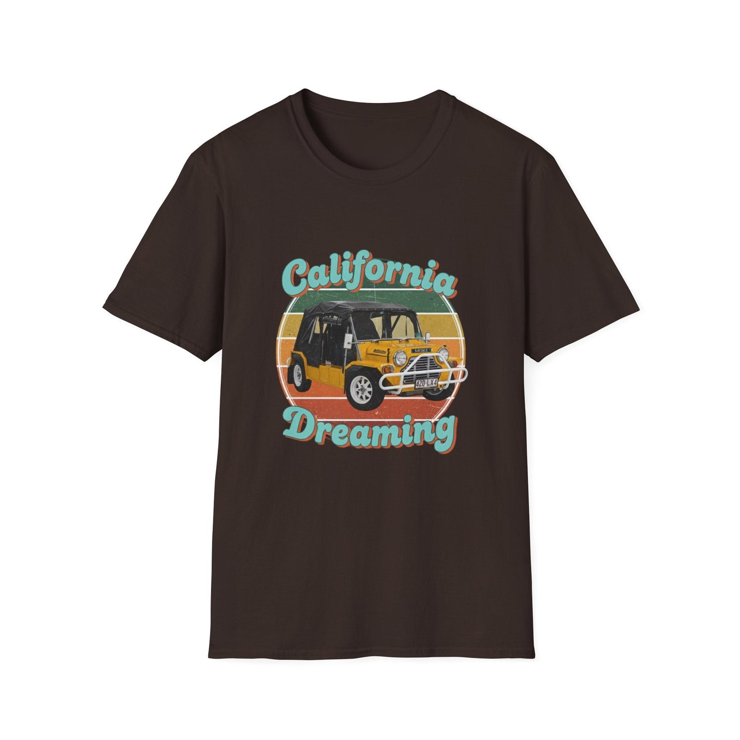 Retro California Dreaming Surf Tee - Vintage Moke Edition - That Should Be on a T-Shirt