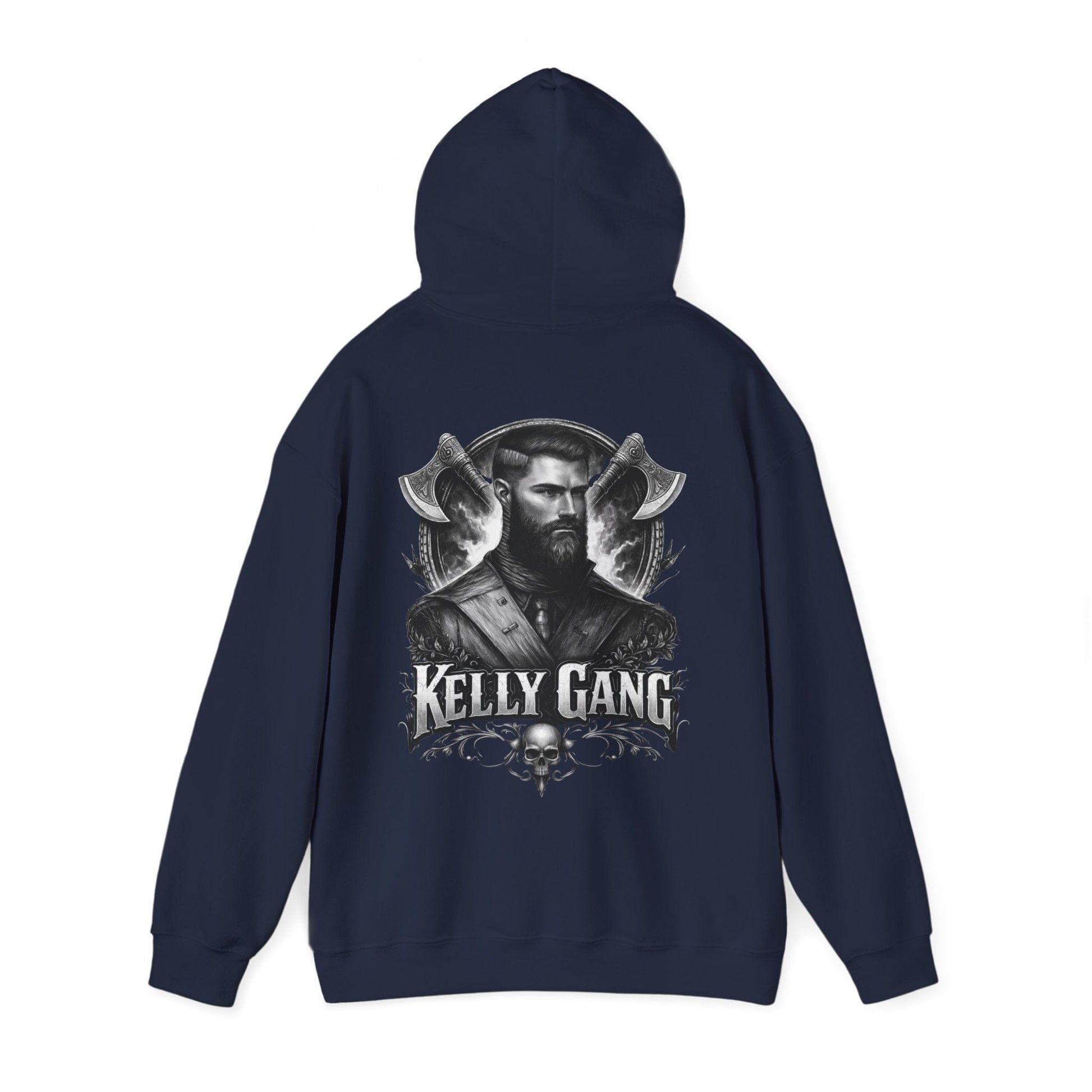 Kelly Gang Hoodie – Vintage Outlaw Portrait Pullover - That Should Be on a T-Shirt
