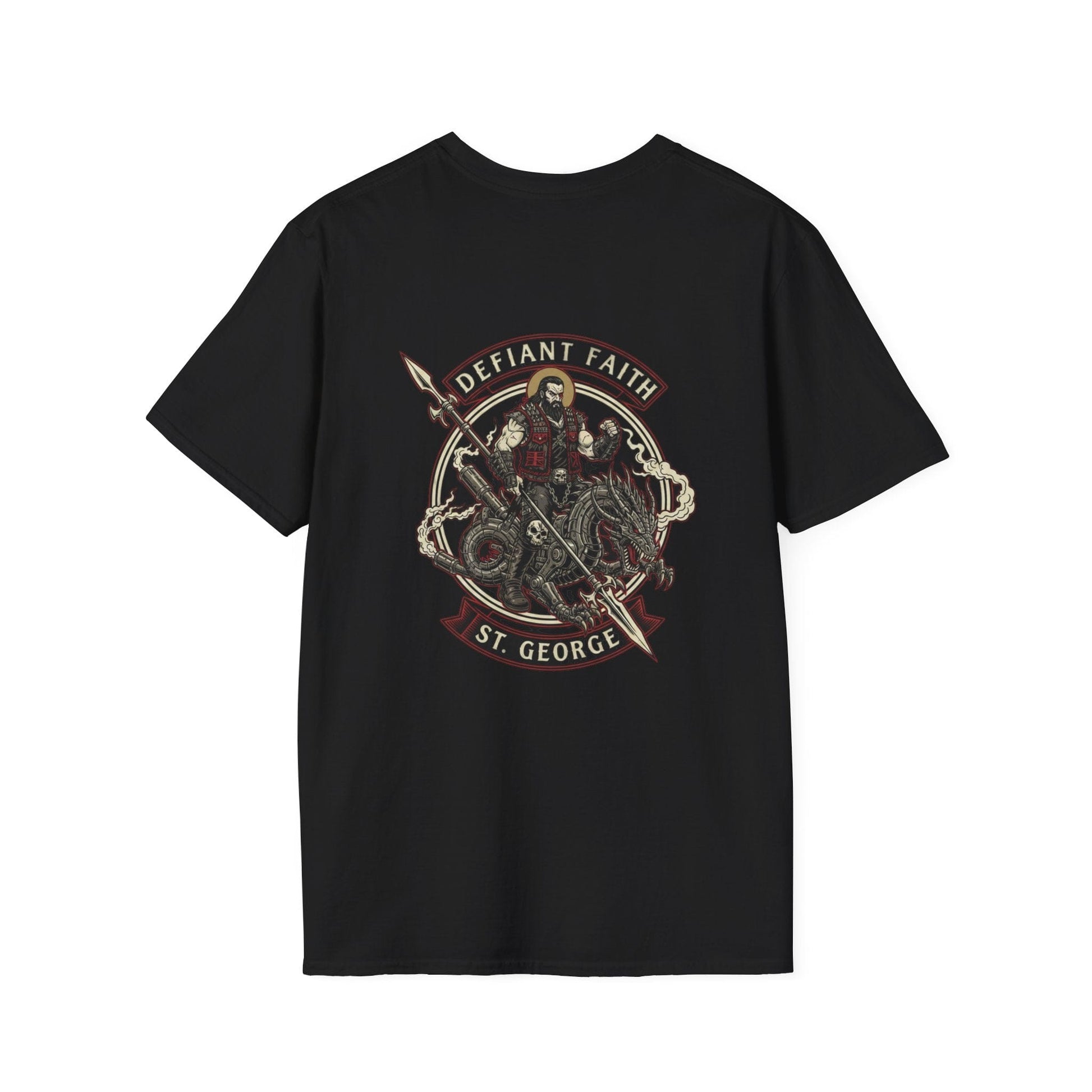 St George Cross T-Shirt — Medieval Armor Graphic Tee - That Should Be on a T-Shirt