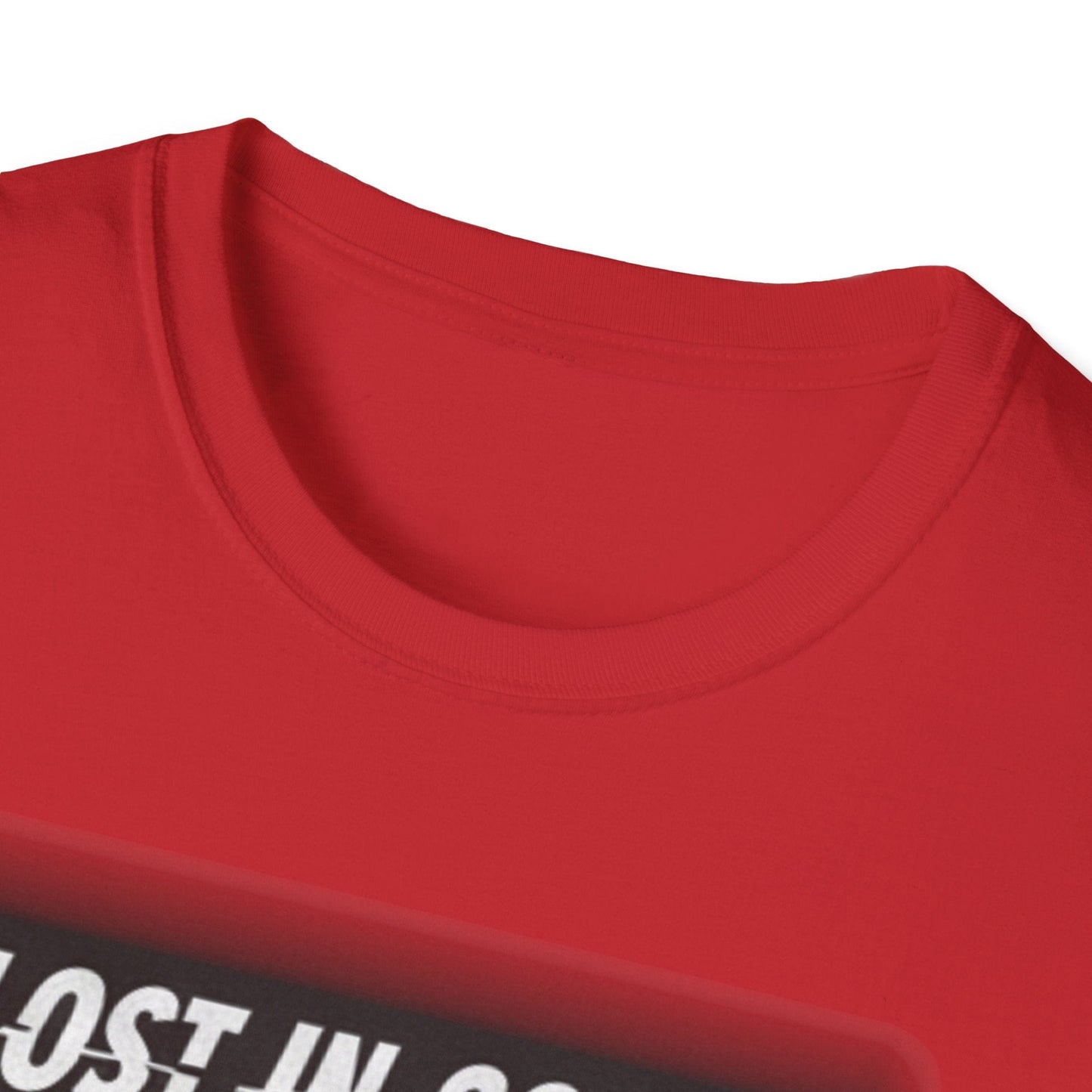 Lost in Sound Graphic Tee — Neon Cyberpunk Music Shirt - That Should Be on a T-Shirt
