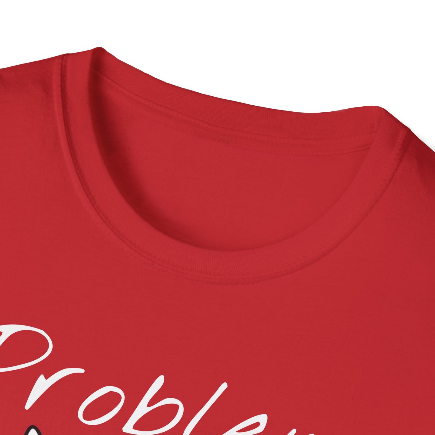 Problem Attitude Bull Terrier Tshirt | Edgy Dog Parent Tee | Graphic Comic Style Apparel | Cool Gift for Gen Z - That Should Be on a T-Shirt
