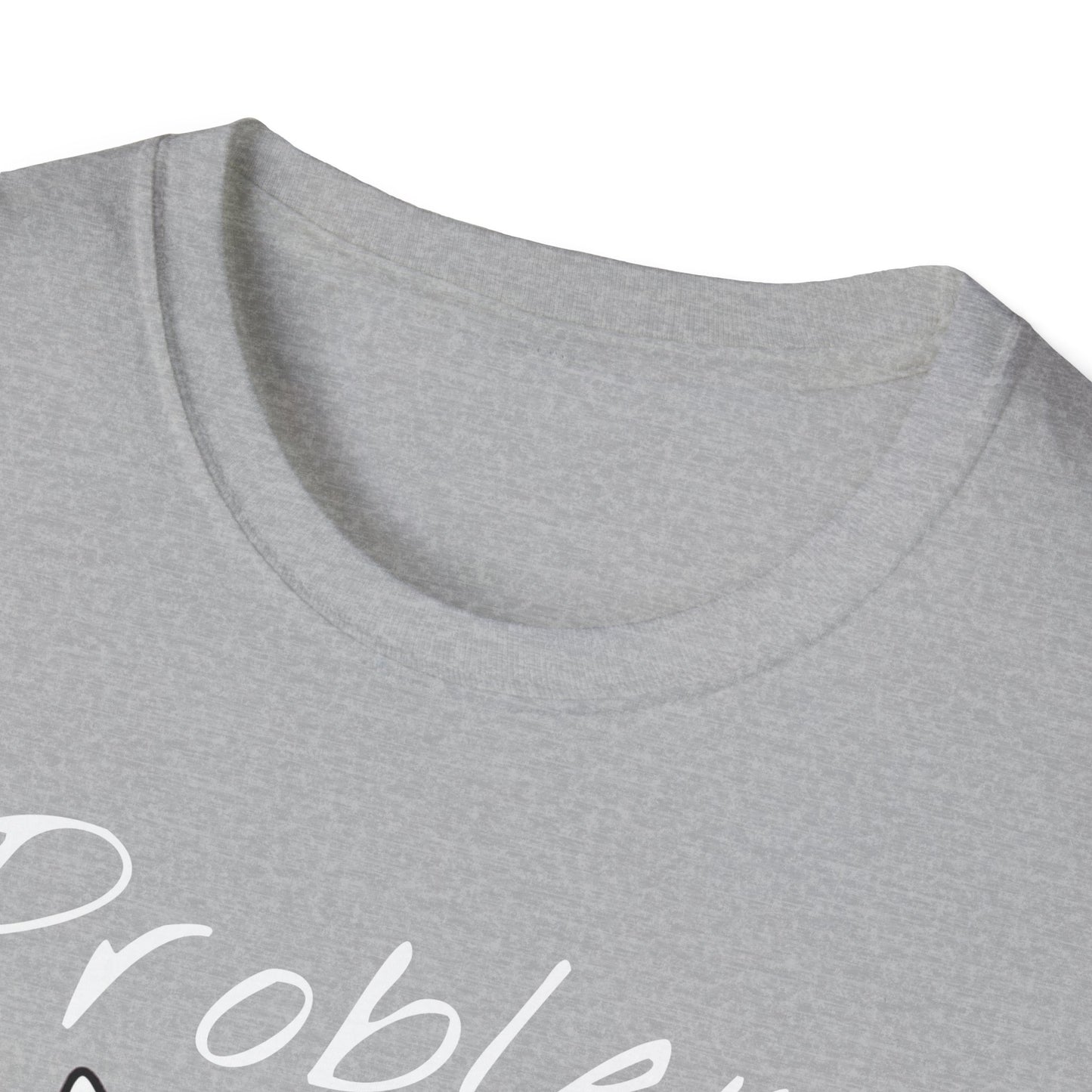 Problem Attitude Bull Terrier Tshirt | Edgy Dog Parent Tee | Graphic Comic Style Apparel | Cool Gift for Gen Z - That Should Be on a T-Shirt