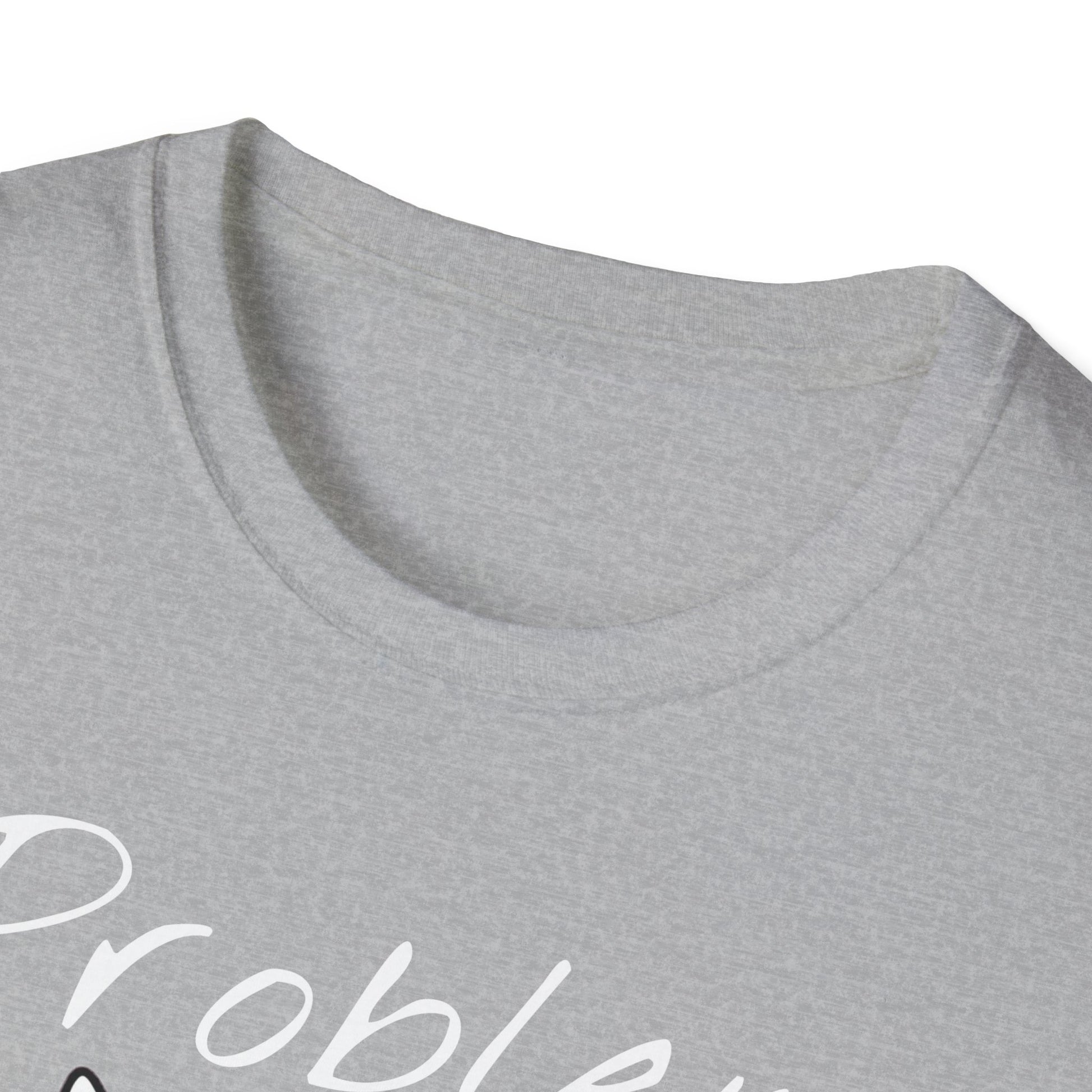 Problem Attitude Bull Terrier Tshirt | Edgy Dog Parent Tee | Graphic Comic Style Apparel | Cool Gift for Gen Z - That Should Be on a T-Shirt