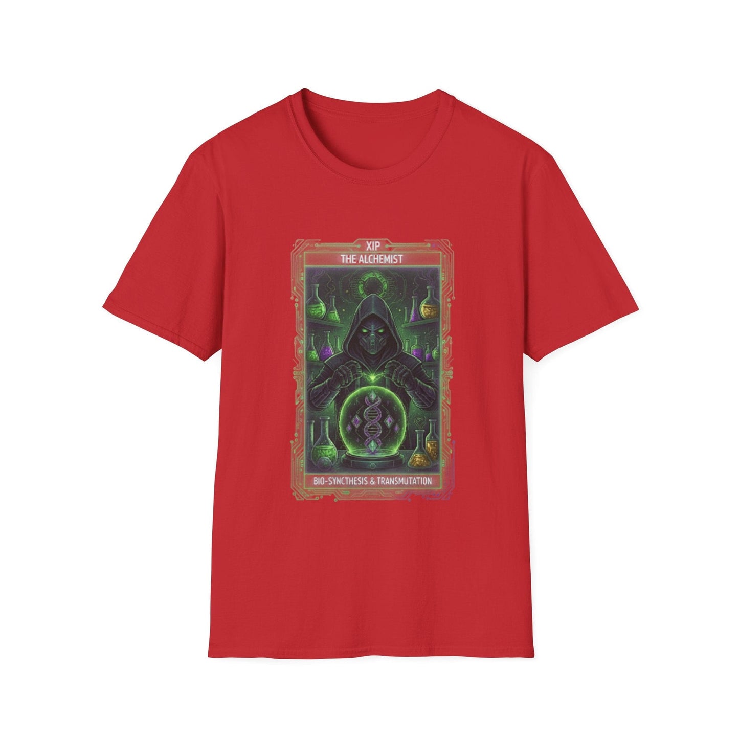 XIP The Alchemist T-Shirt – Bio-Synthesis & Transmutation Sci-Fi Graphic Tee - That Should Be on a T-Shirt