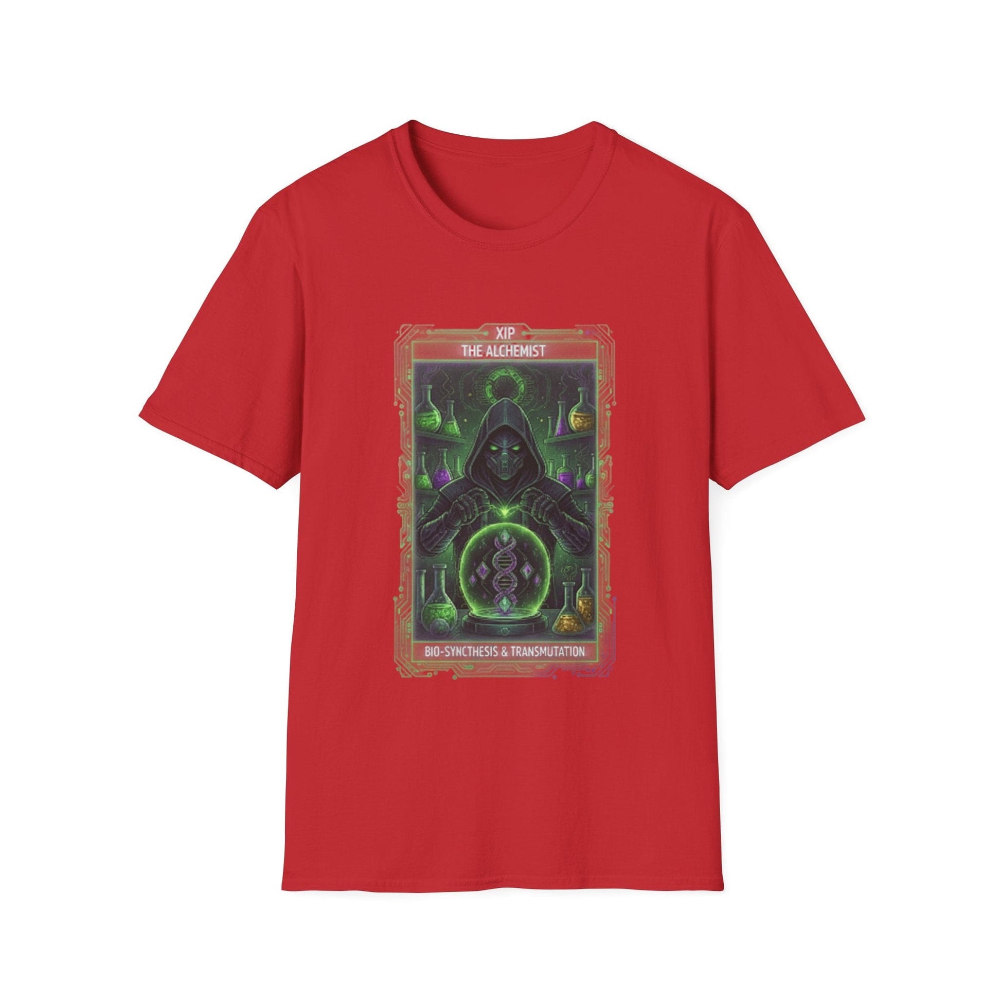XIP The Alchemist T-Shirt – Bio-Synthesis & Transmutation Sci-Fi Graphic Tee - That Should Be on a T-Shirt
