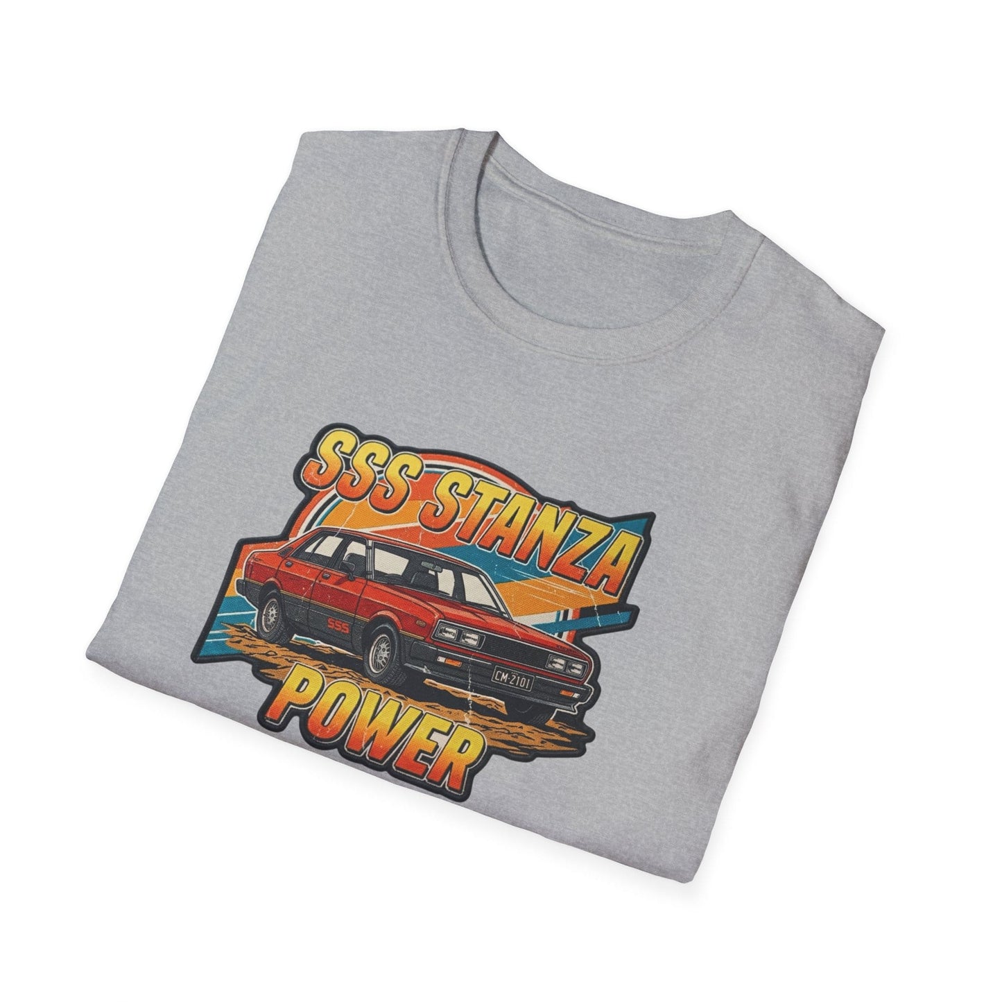 SSS Stanza Retro Car T-Shirt – Vintage Datsun Style Unisex Tee - That Should Be on a T-Shirt